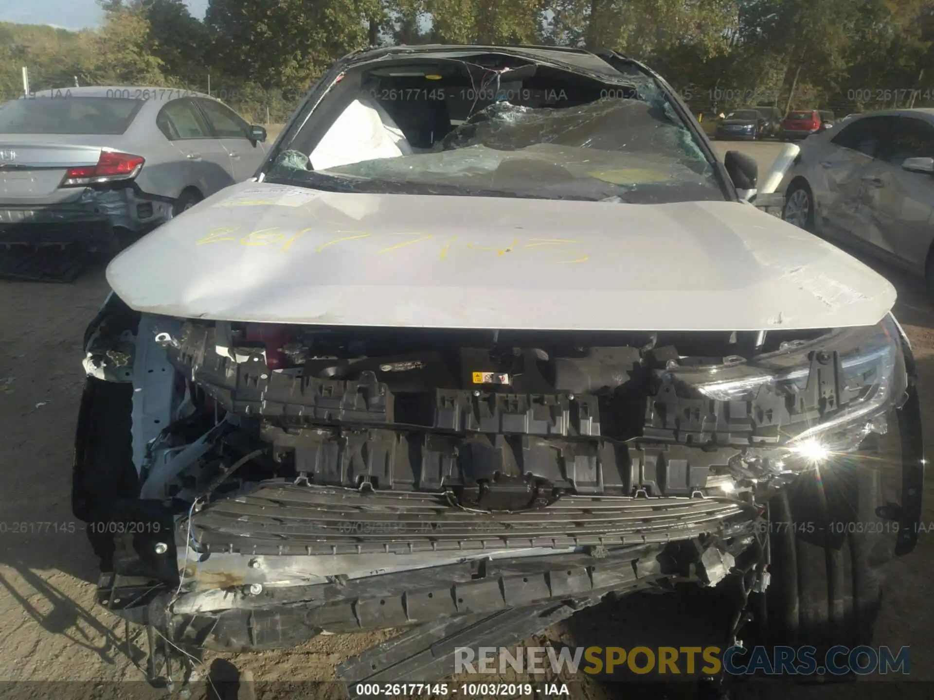 6 Photograph of a damaged car 2T3EWRFV3KW016669 TOYOTA RAV4 2019