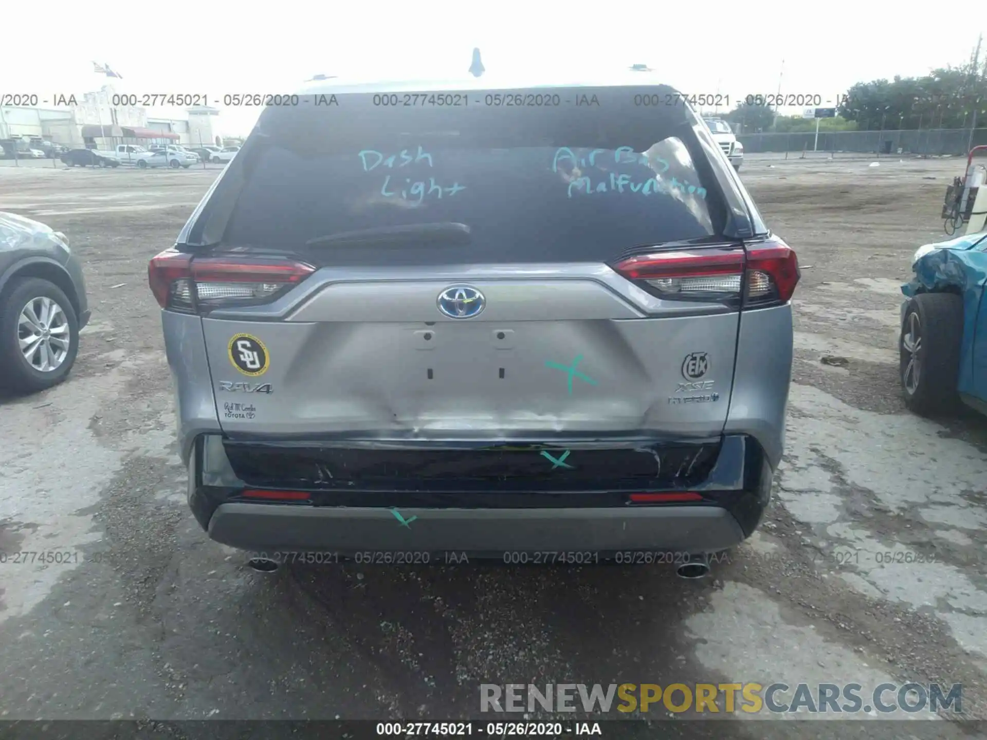 6 Photograph of a damaged car 2T3EWRFV3KW022777 TOYOTA RAV4 2019