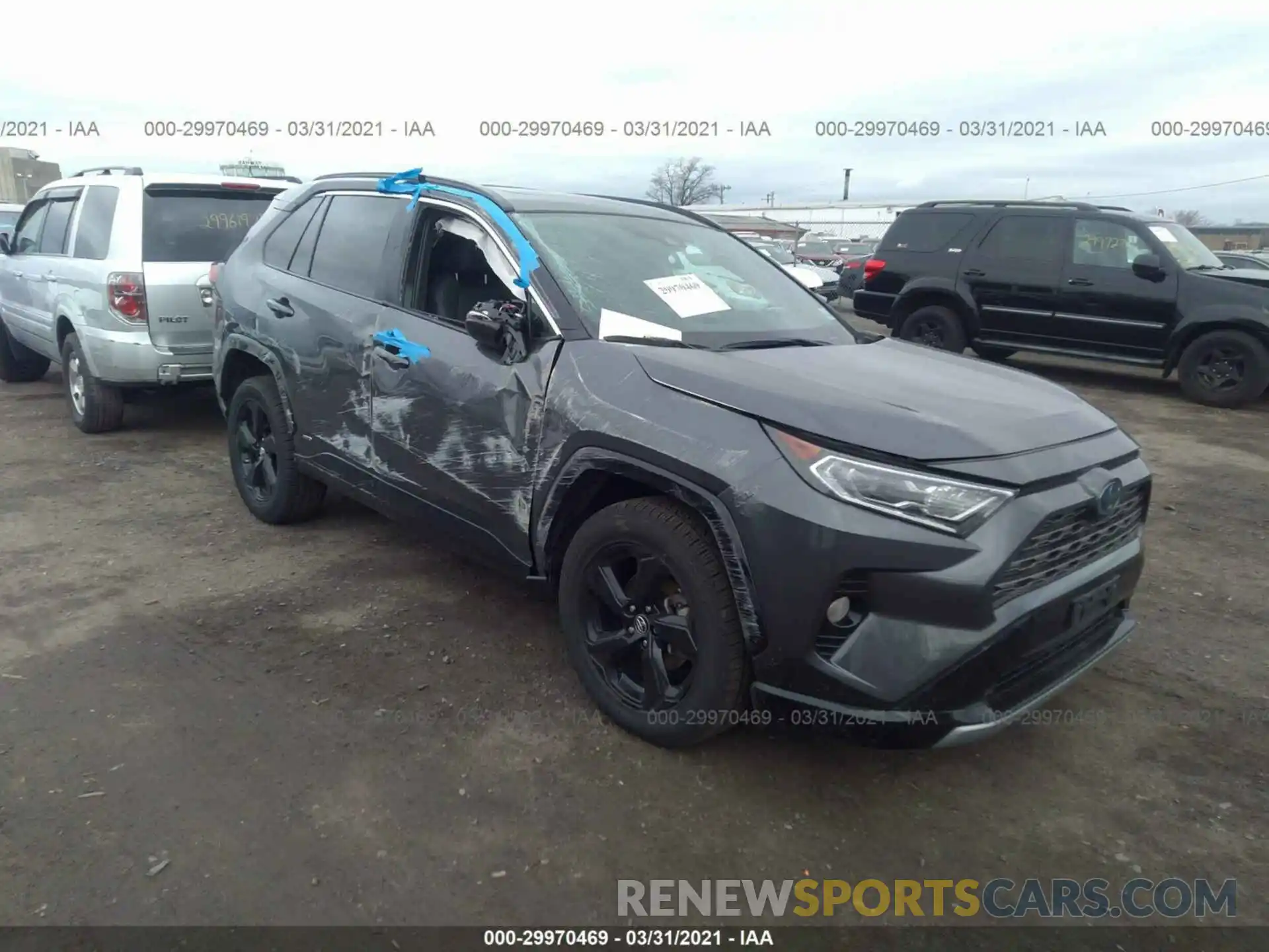 1 Фотография поврежденного автомобиля 2T3EWRFV3KW031656 TOYOTA RAV4 2019