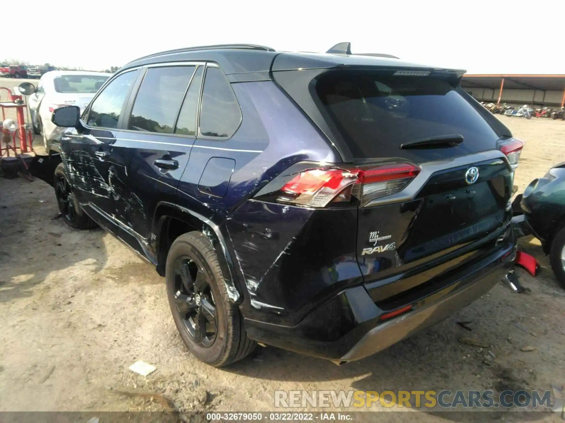 3 Фотография поврежденного автомобиля 2T3EWRFV3KW038171 TOYOTA RAV4 2019