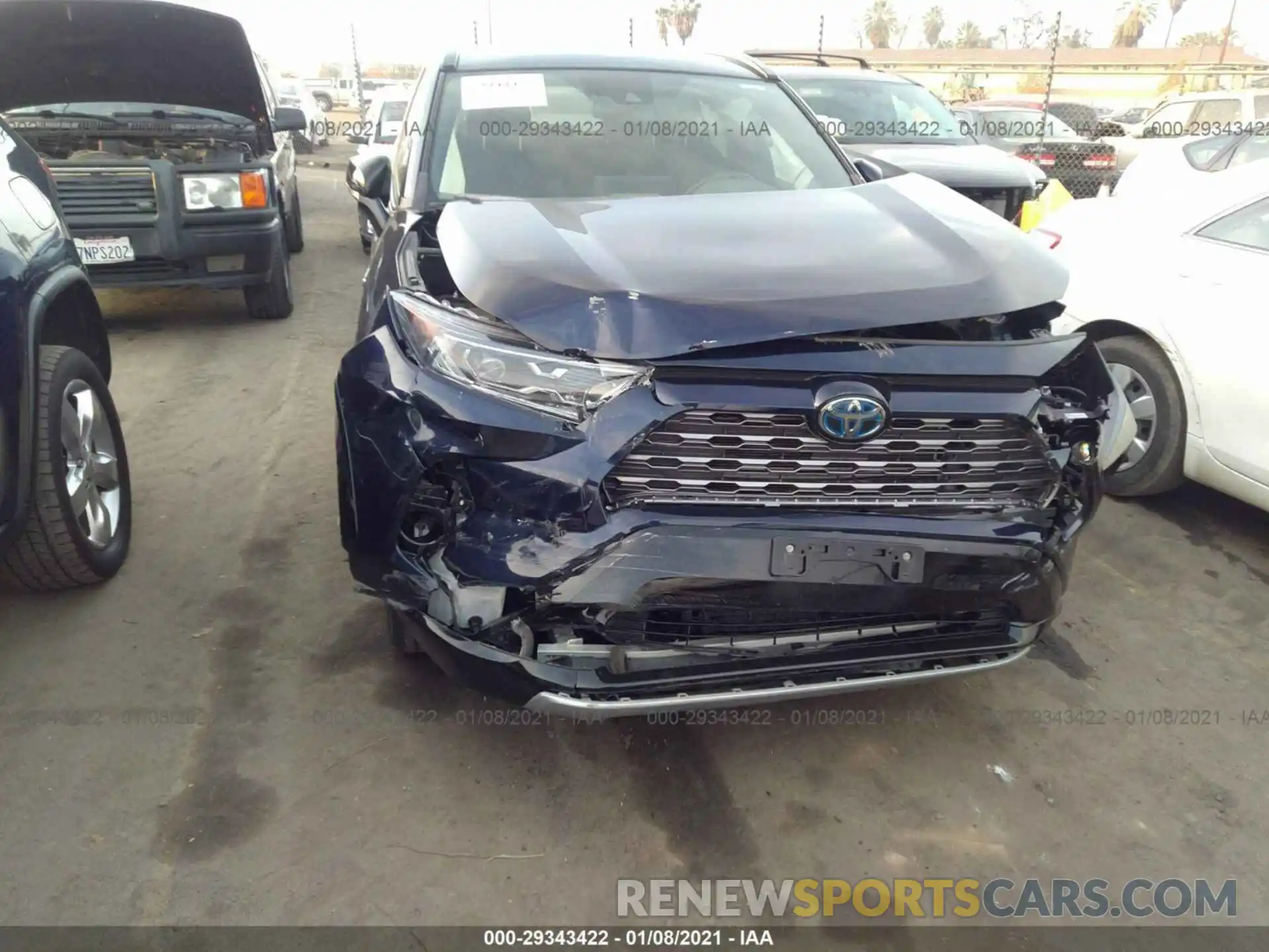 6 Photograph of a damaged car 2T3EWRFV4KW014834 TOYOTA RAV4 2019