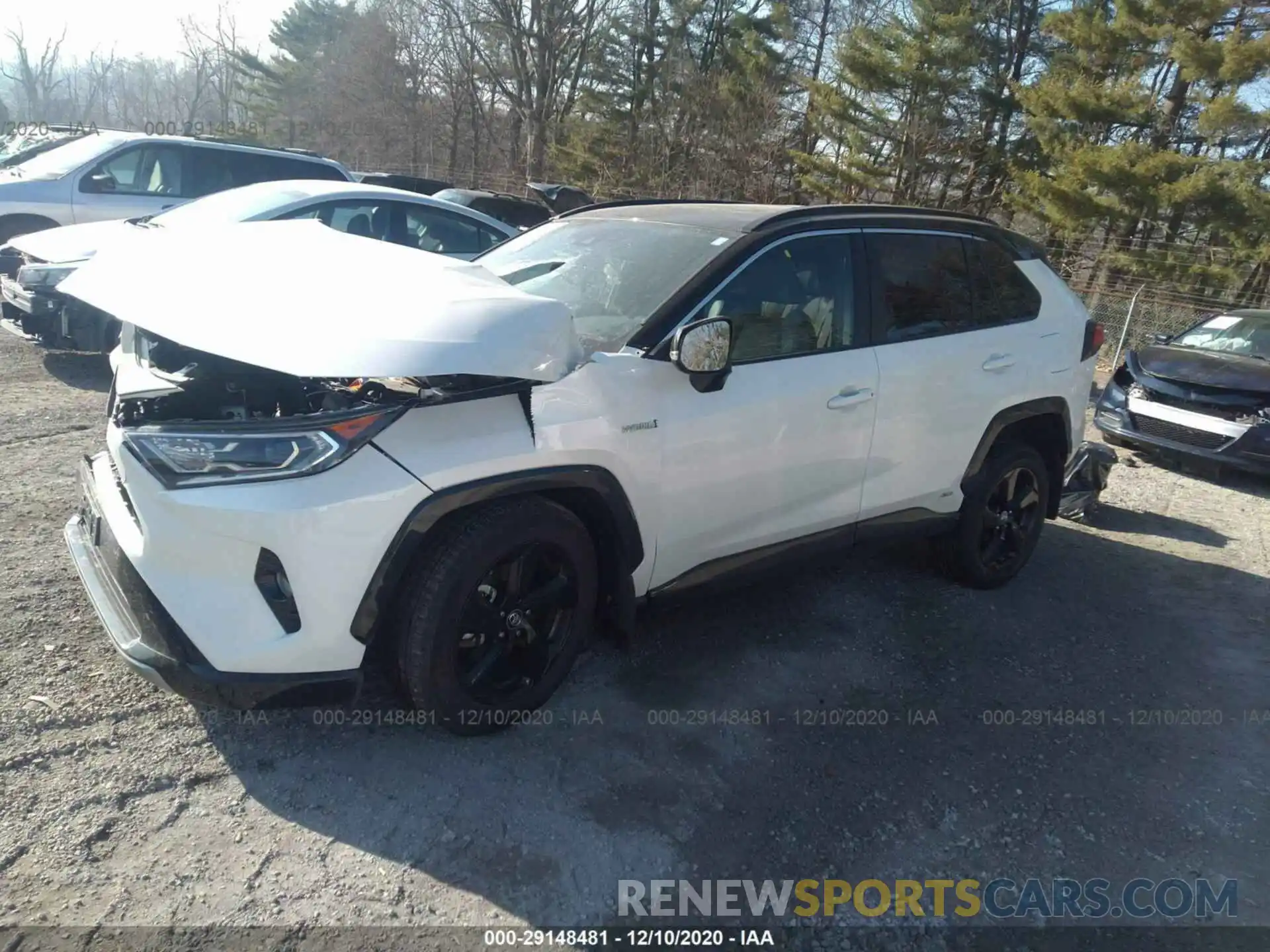 2 Photograph of a damaged car 2T3EWRFV4KW033805 TOYOTA RAV4 2019