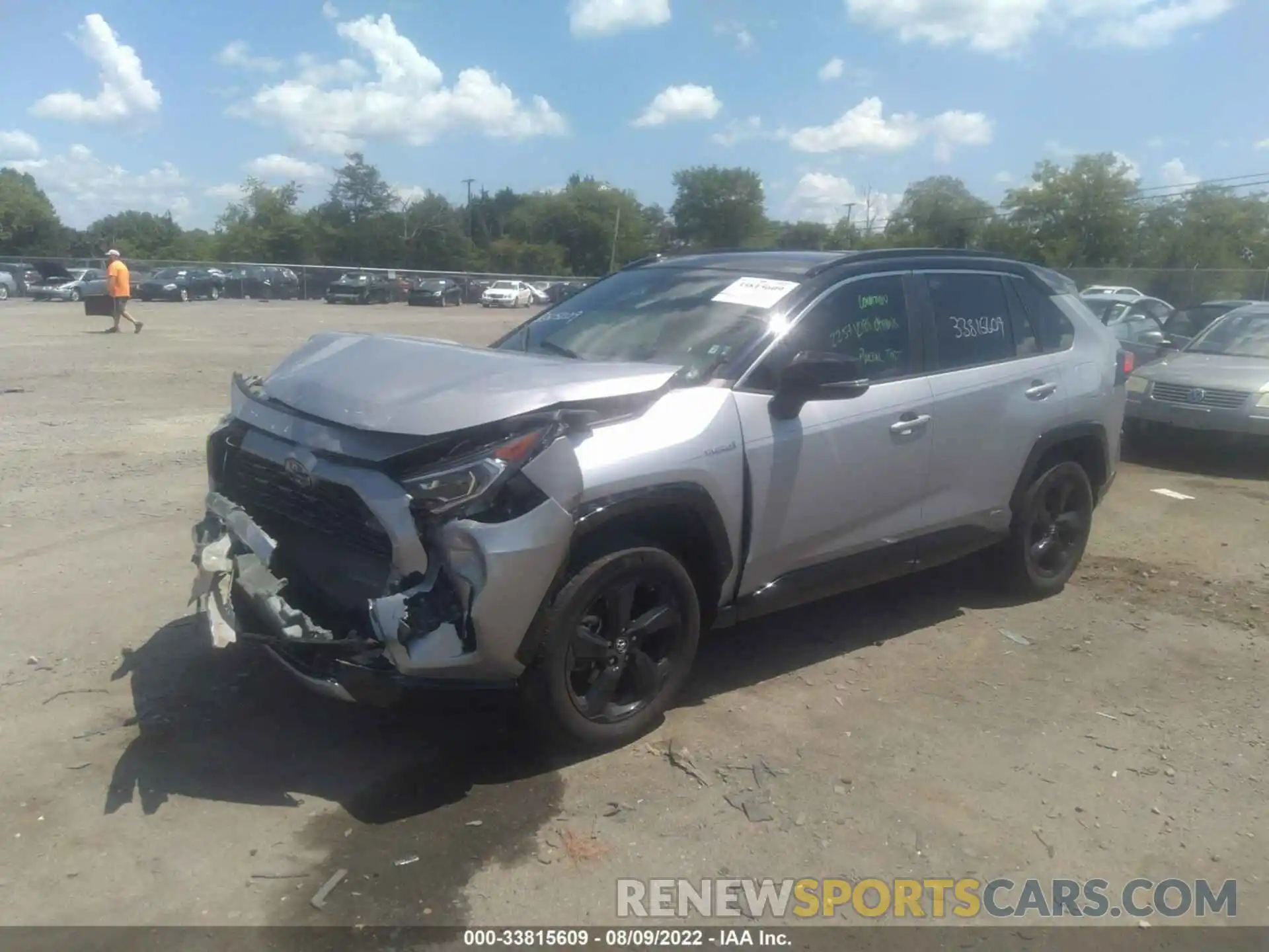 2 Фотография поврежденного автомобиля 2T3EWRFV5KW036924 TOYOTA RAV4 2019