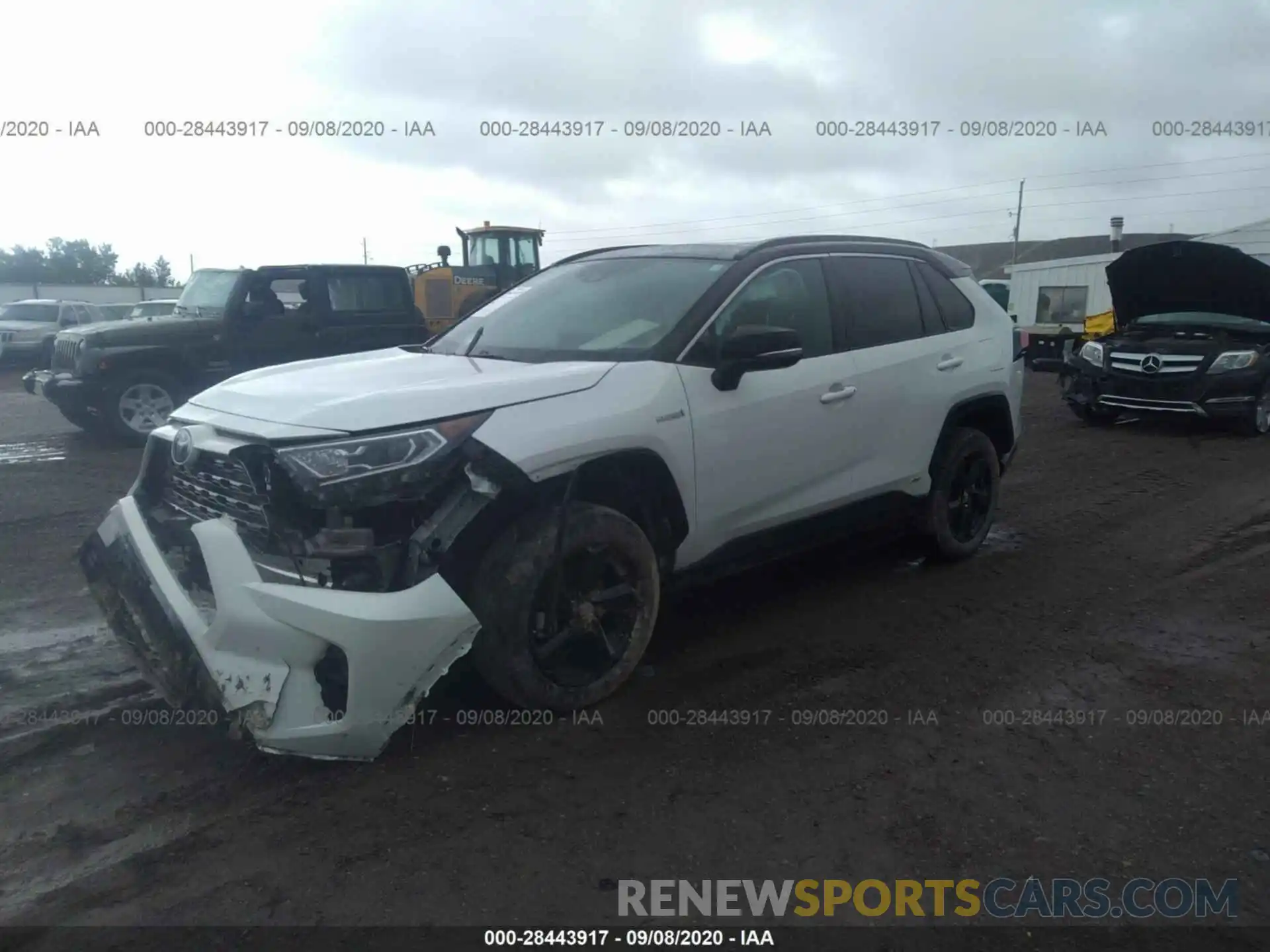 2 Photograph of a damaged car 2T3EWRFV6KW002989 TOYOTA RAV4 2019