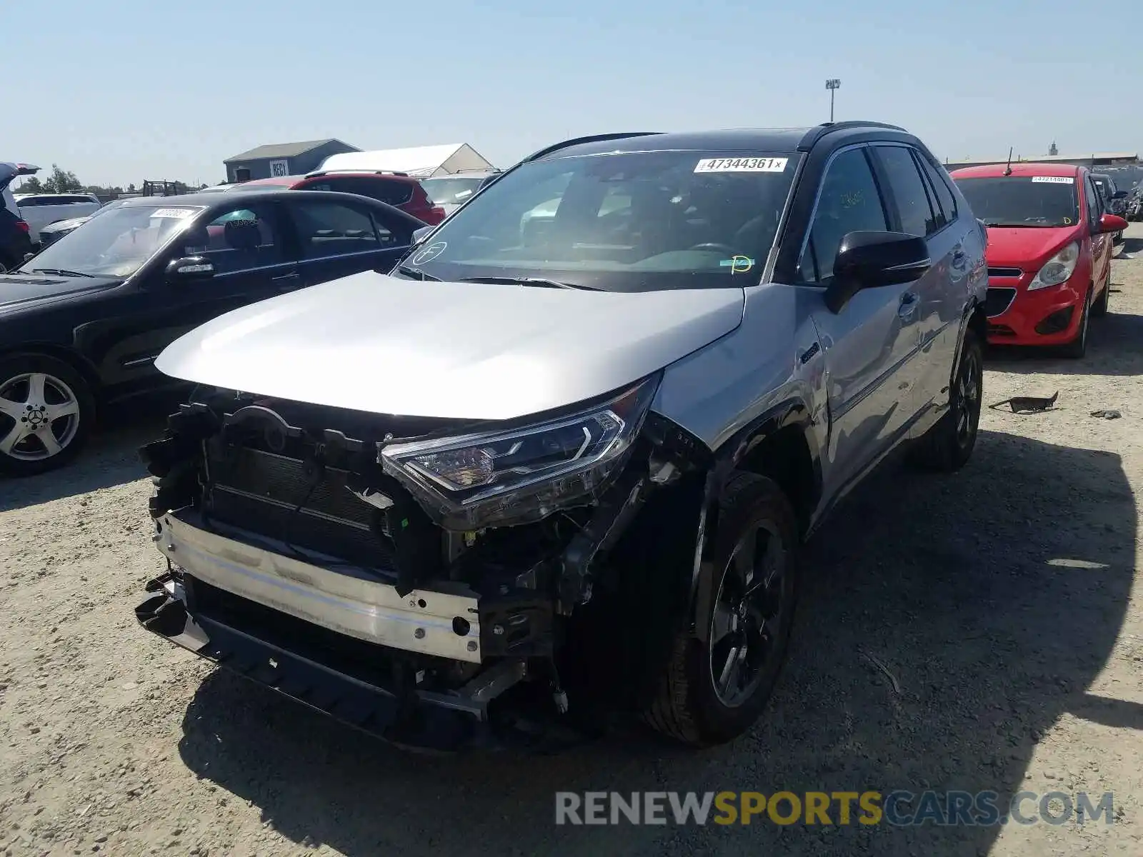 2 Фотография поврежденного автомобиля 2T3EWRFV6KW035684 TOYOTA RAV4 2019