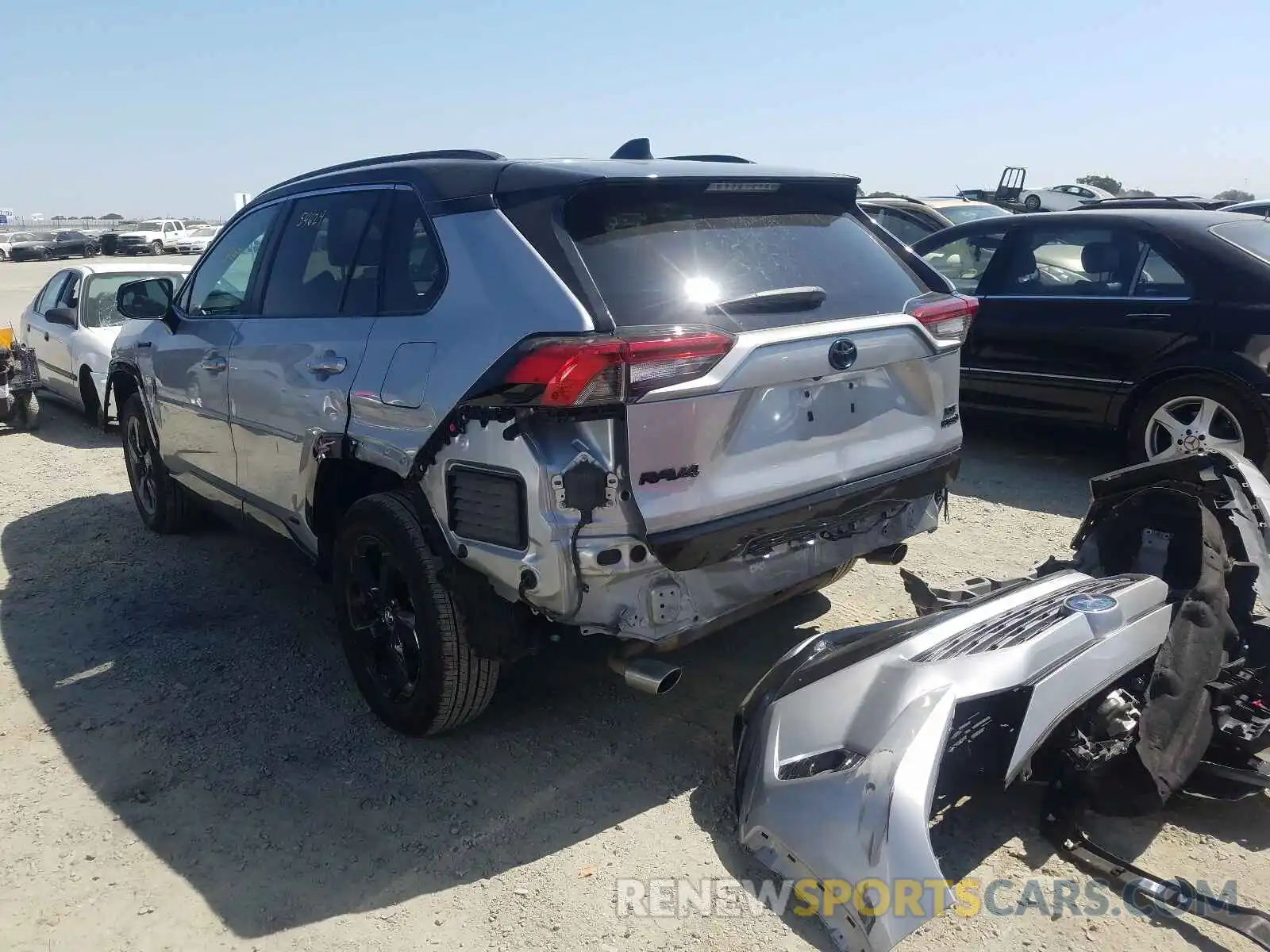 3 Фотография поврежденного автомобиля 2T3EWRFV6KW035684 TOYOTA RAV4 2019