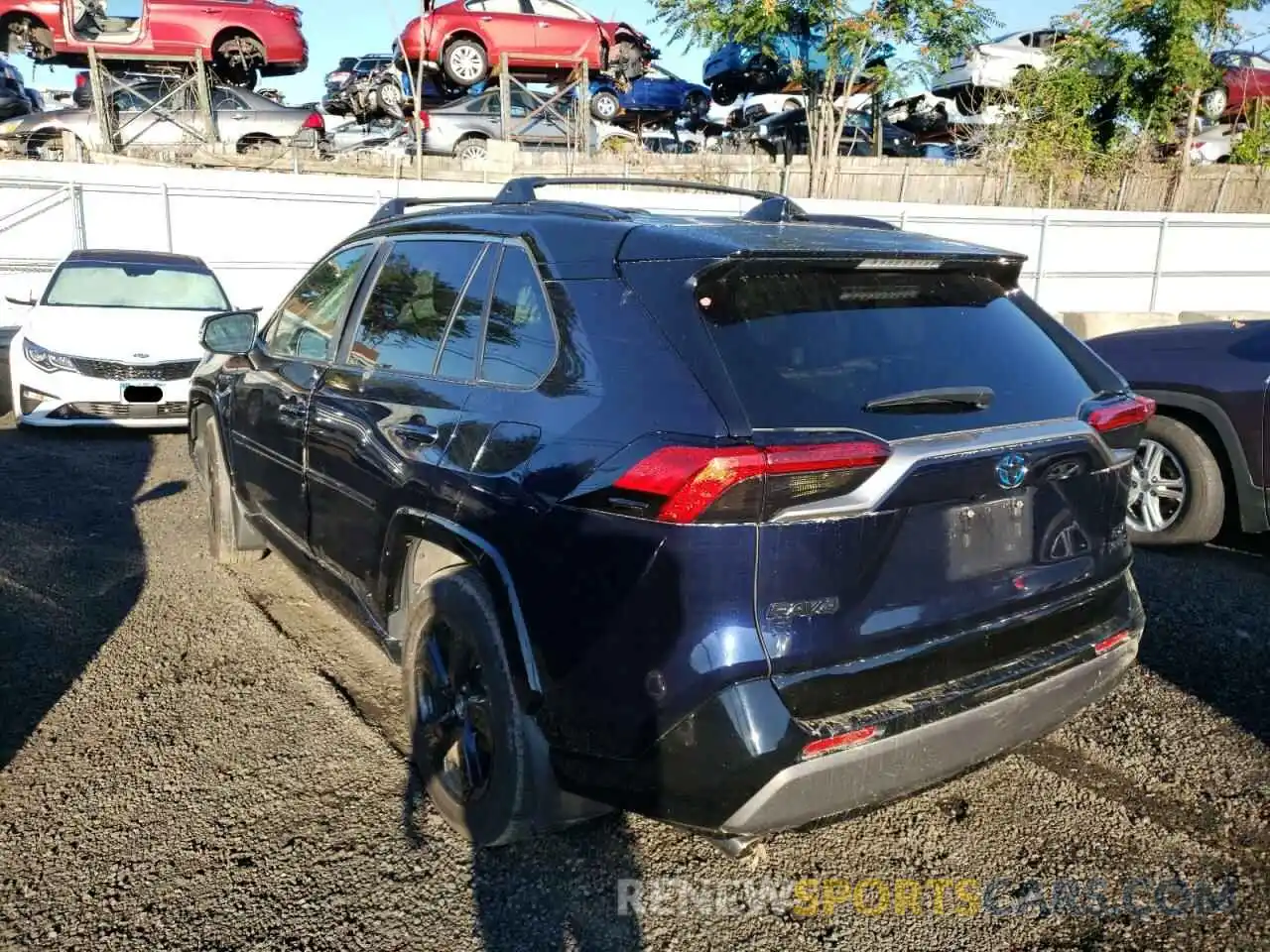 3 Photograph of a damaged car 2T3EWRFV6KW037726 TOYOTA RAV4 2019