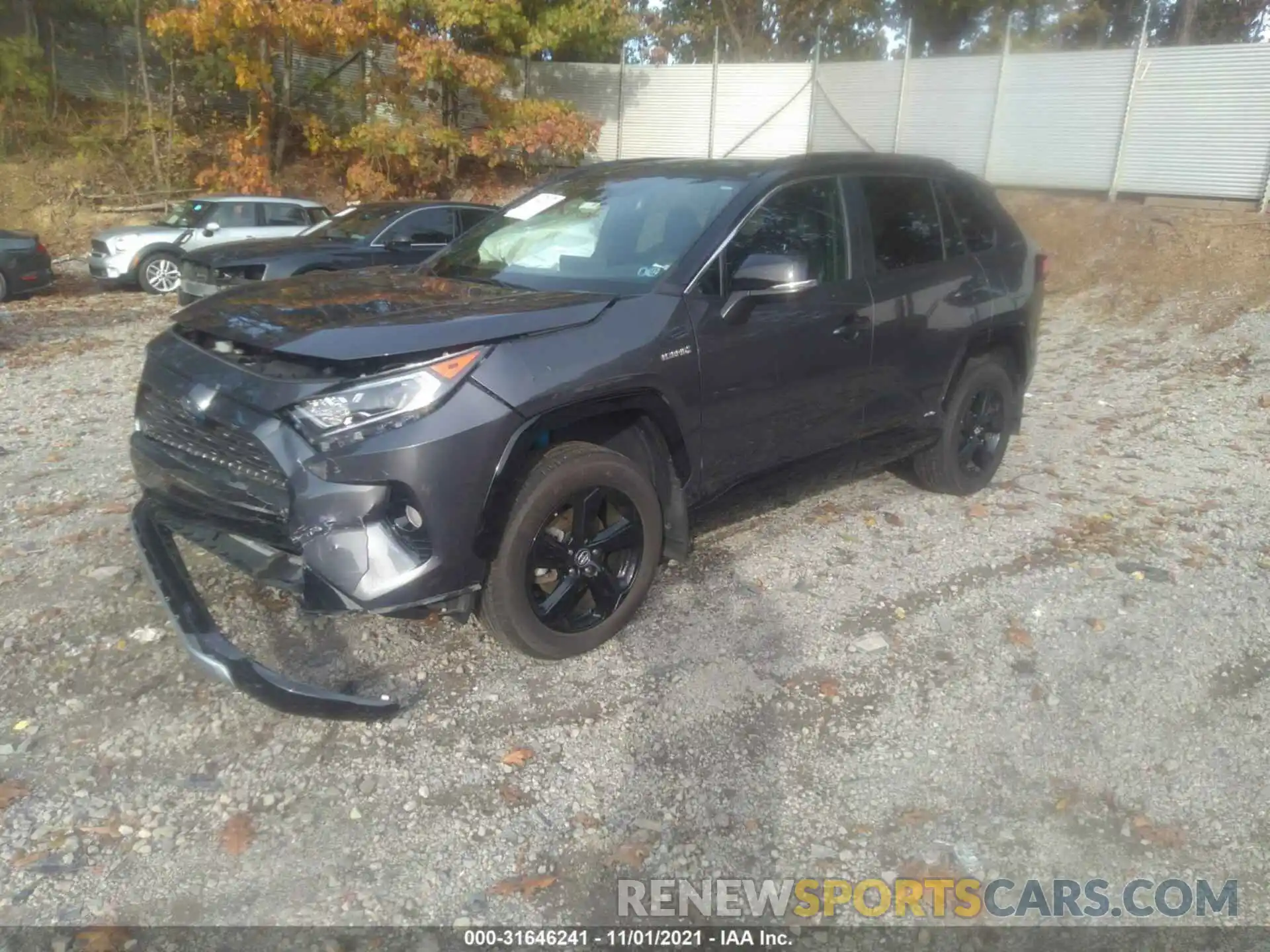 2 Photograph of a damaged car 2T3EWRFV6KW045518 TOYOTA RAV4 2019