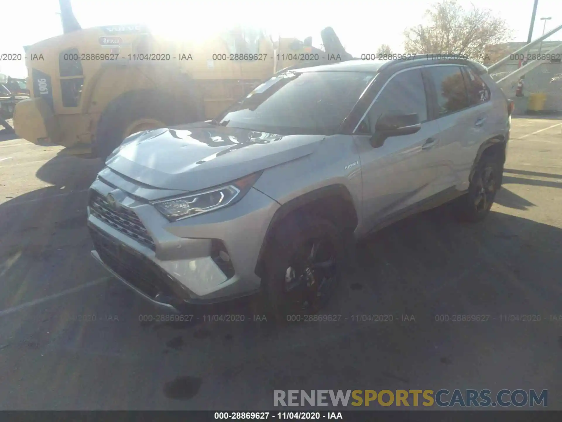 2 Фотография поврежденного автомобиля 2T3EWRFV7KW022751 TOYOTA RAV4 2019