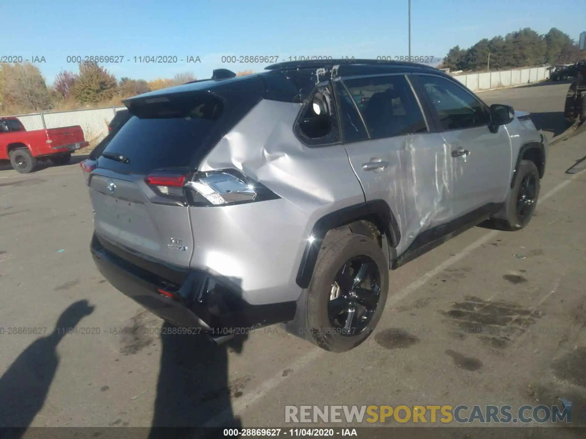 4 Фотография поврежденного автомобиля 2T3EWRFV7KW022751 TOYOTA RAV4 2019