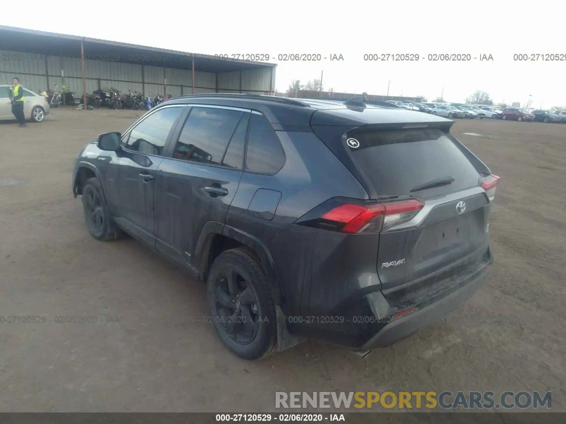 3 Фотография поврежденного автомобиля 2T3EWRFV7KW041395 TOYOTA RAV4 2019