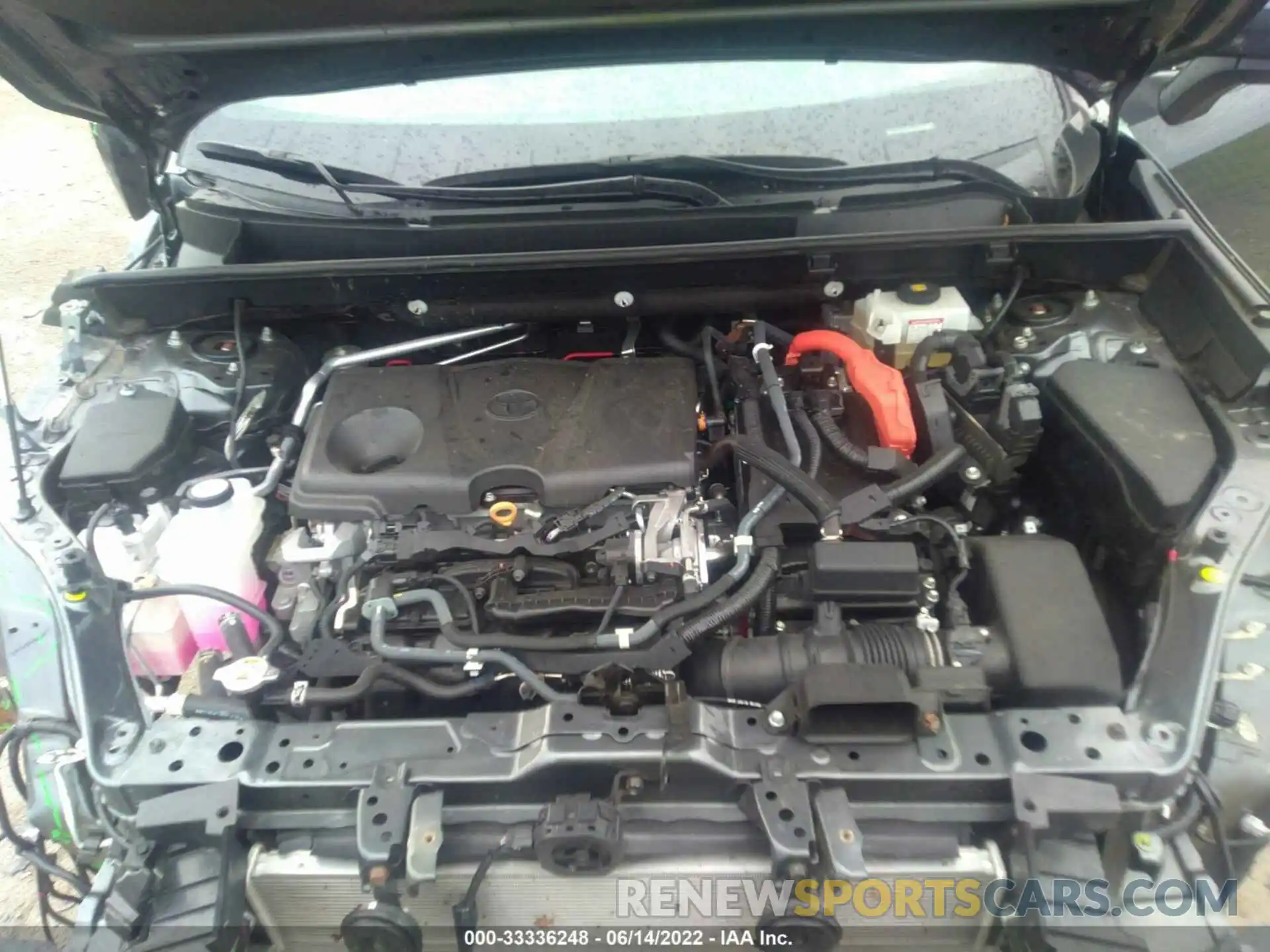 10 Фотография поврежденного автомобиля 2T3EWRFV7KW042367 TOYOTA RAV4 2019