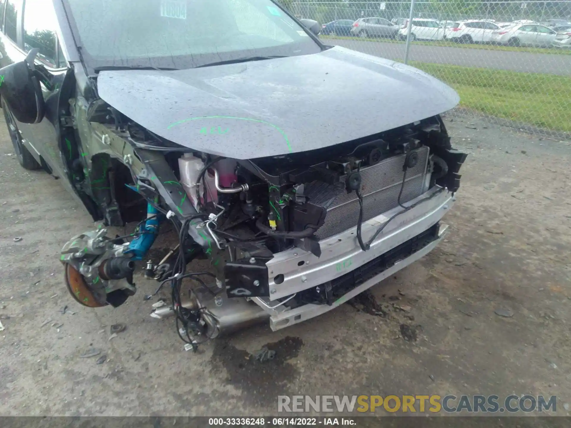 6 Photograph of a damaged car 2T3EWRFV7KW042367 TOYOTA RAV4 2019