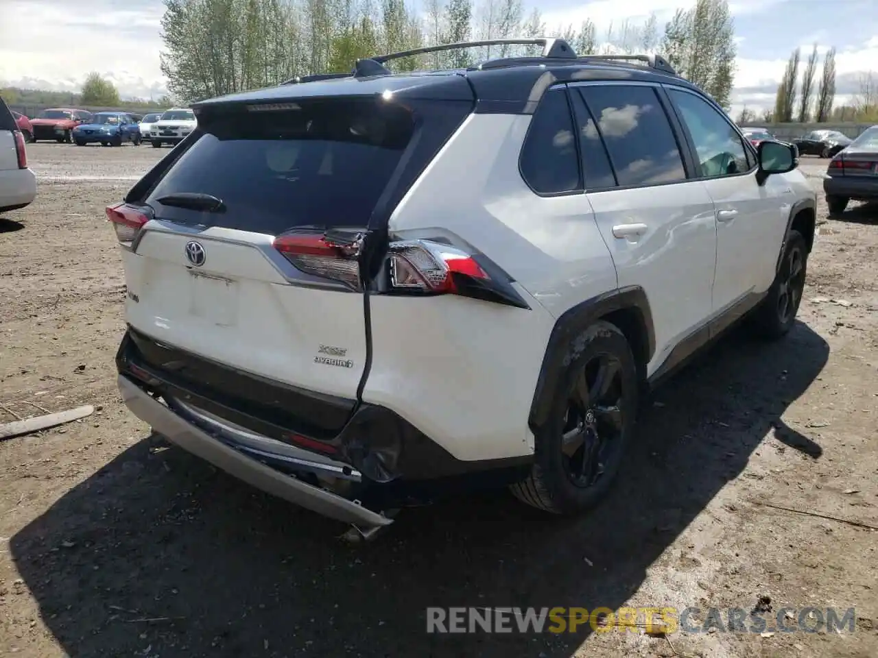 4 Фотография поврежденного автомобиля 2T3EWRFV8KW013007 TOYOTA RAV4 2019