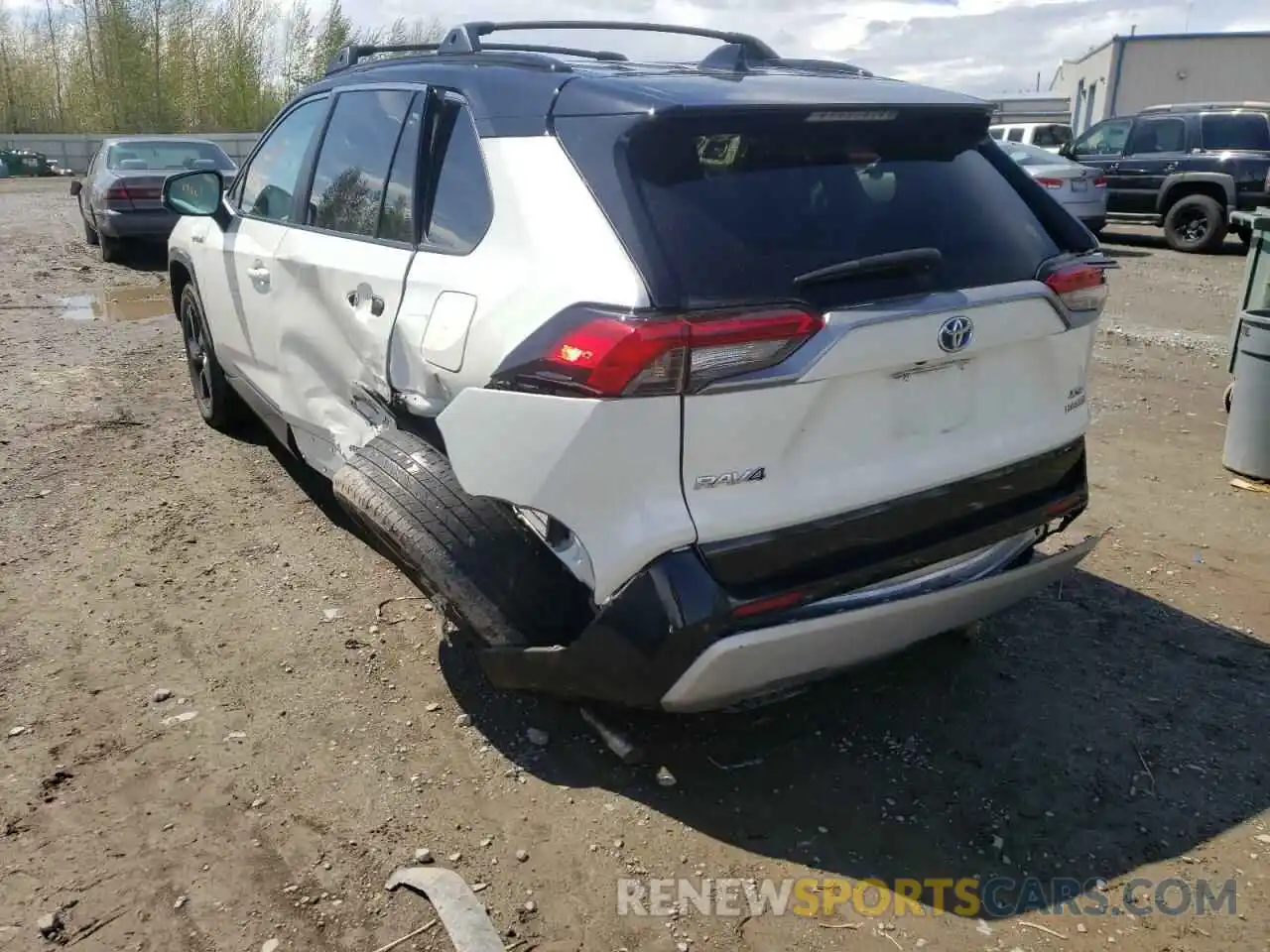 9 Фотография поврежденного автомобиля 2T3EWRFV8KW013007 TOYOTA RAV4 2019