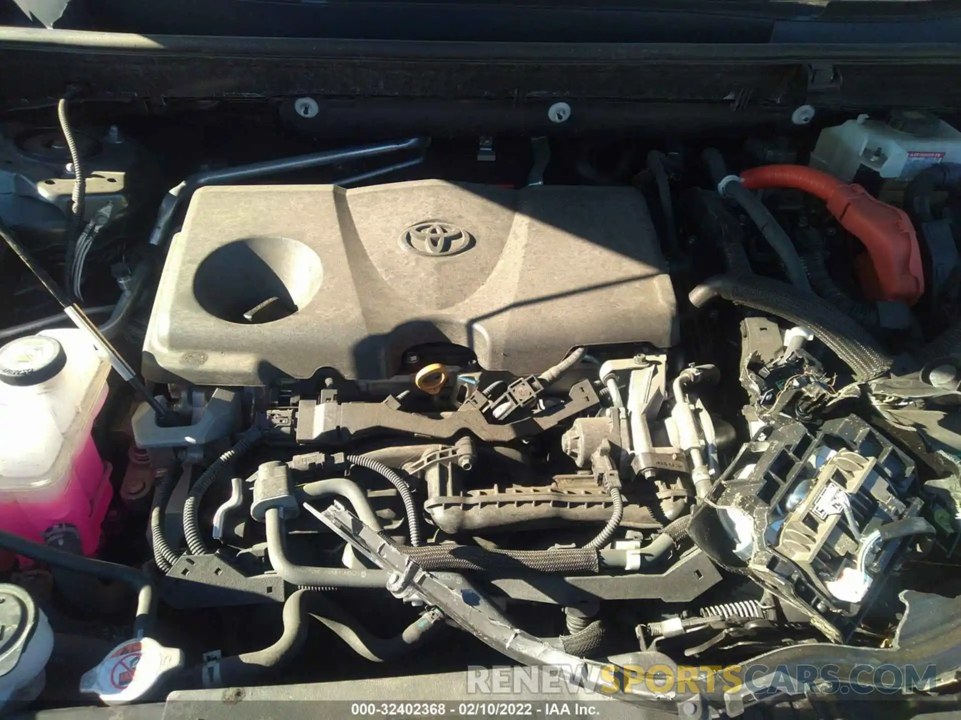 10 Фотография поврежденного автомобиля 2T3EWRFV8KW018465 TOYOTA RAV4 2019