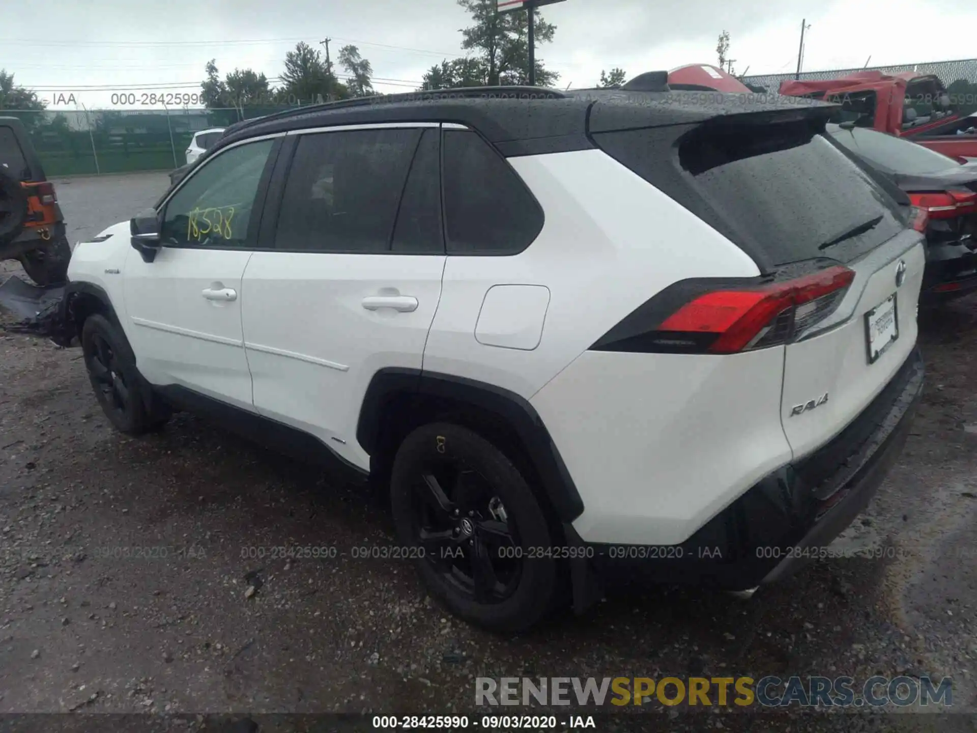 3 Фотография поврежденного автомобиля 2T3EWRFV8KW024296 TOYOTA RAV4 2019