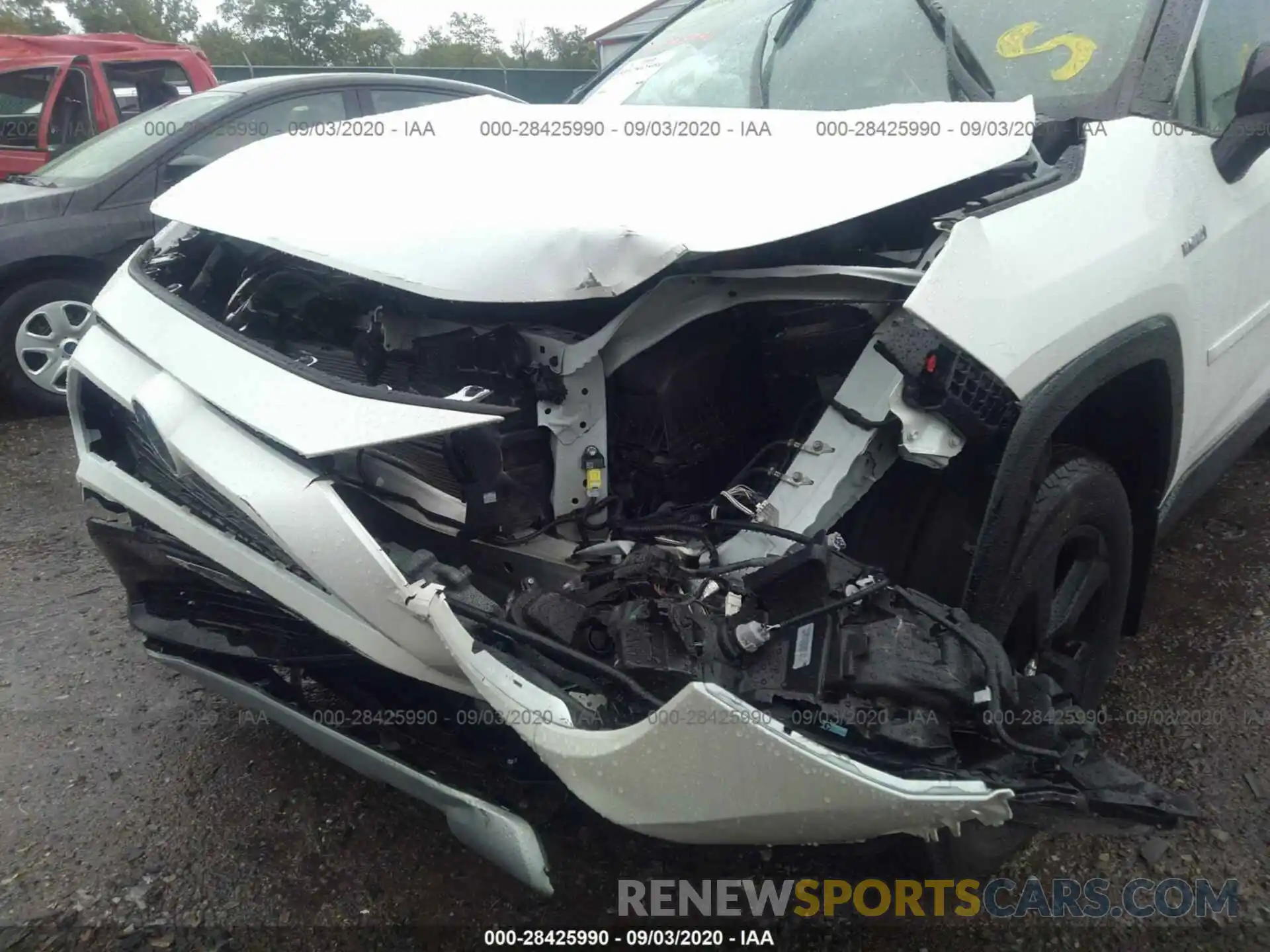 6 Photograph of a damaged car 2T3EWRFV8KW024296 TOYOTA RAV4 2019