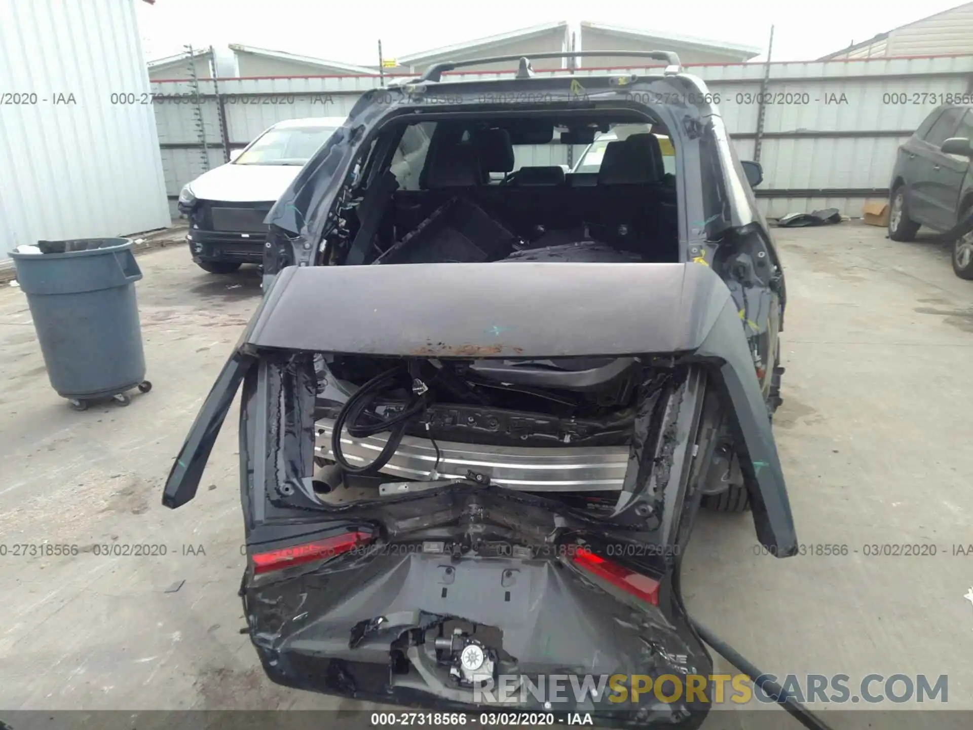 6 Photograph of a damaged car 2T3EWRFV9KW020466 TOYOTA RAV4 2019