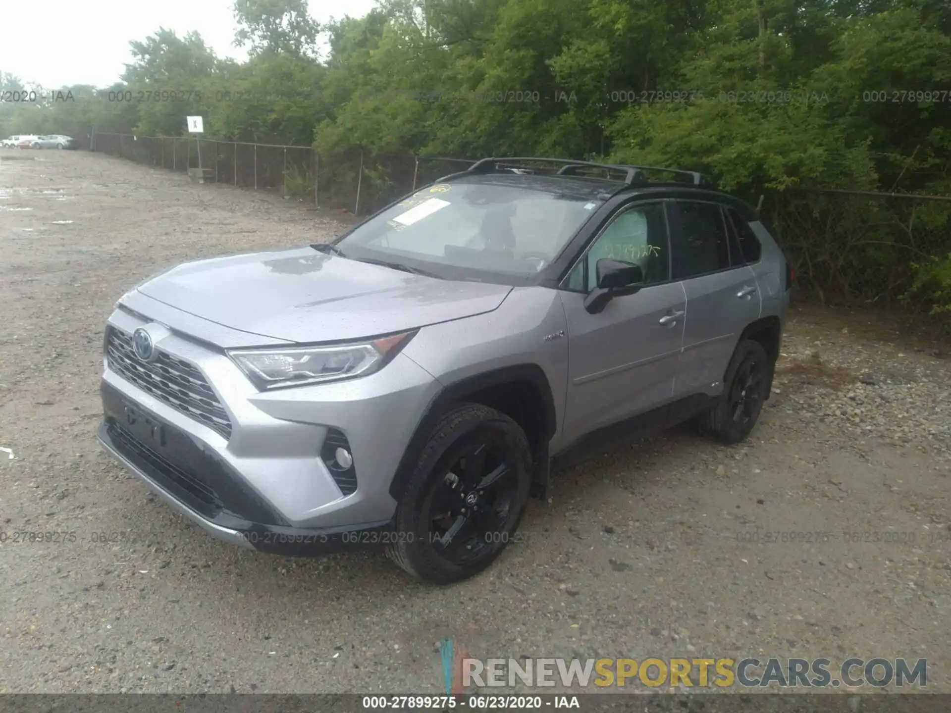 2 Фотография поврежденного автомобиля 2T3EWRFV9KW022881 TOYOTA RAV4 2019