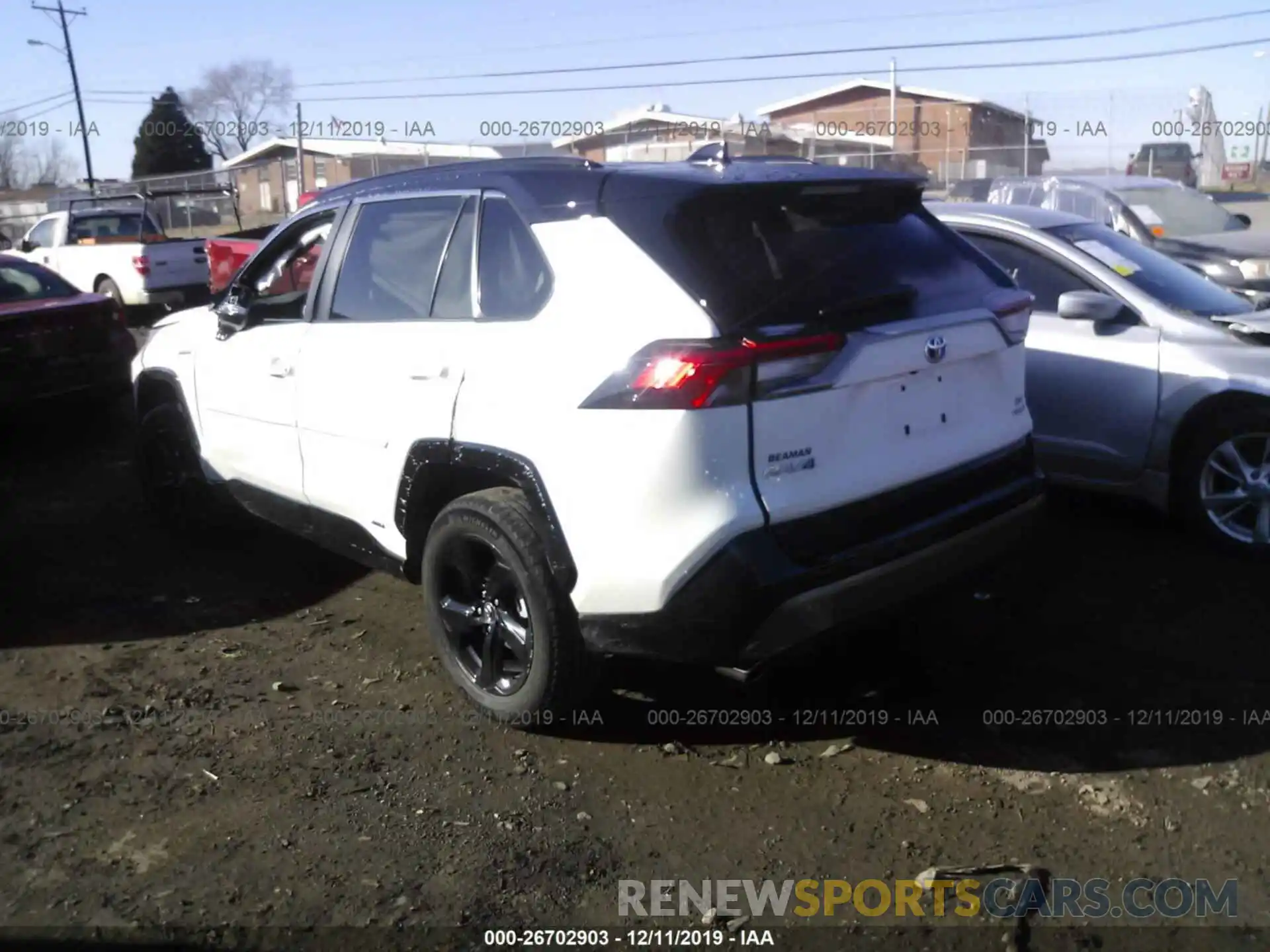 3 Photograph of a damaged car 2T3EWRFV9KW041463 TOYOTA RAV4 2019