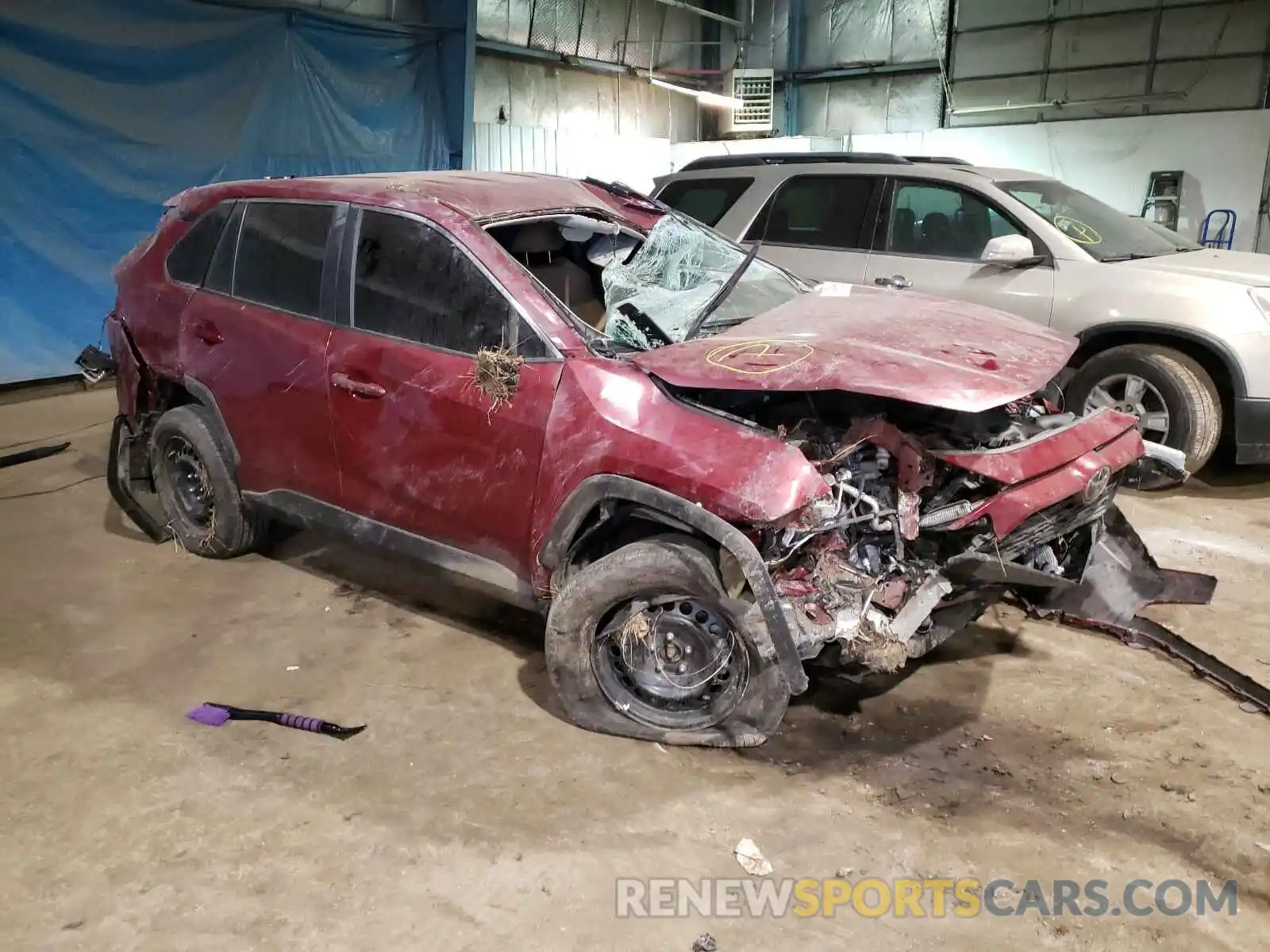 1 Фотография поврежденного автомобиля 2T3F1RFV0KC004855 TOYOTA RAV4 2019