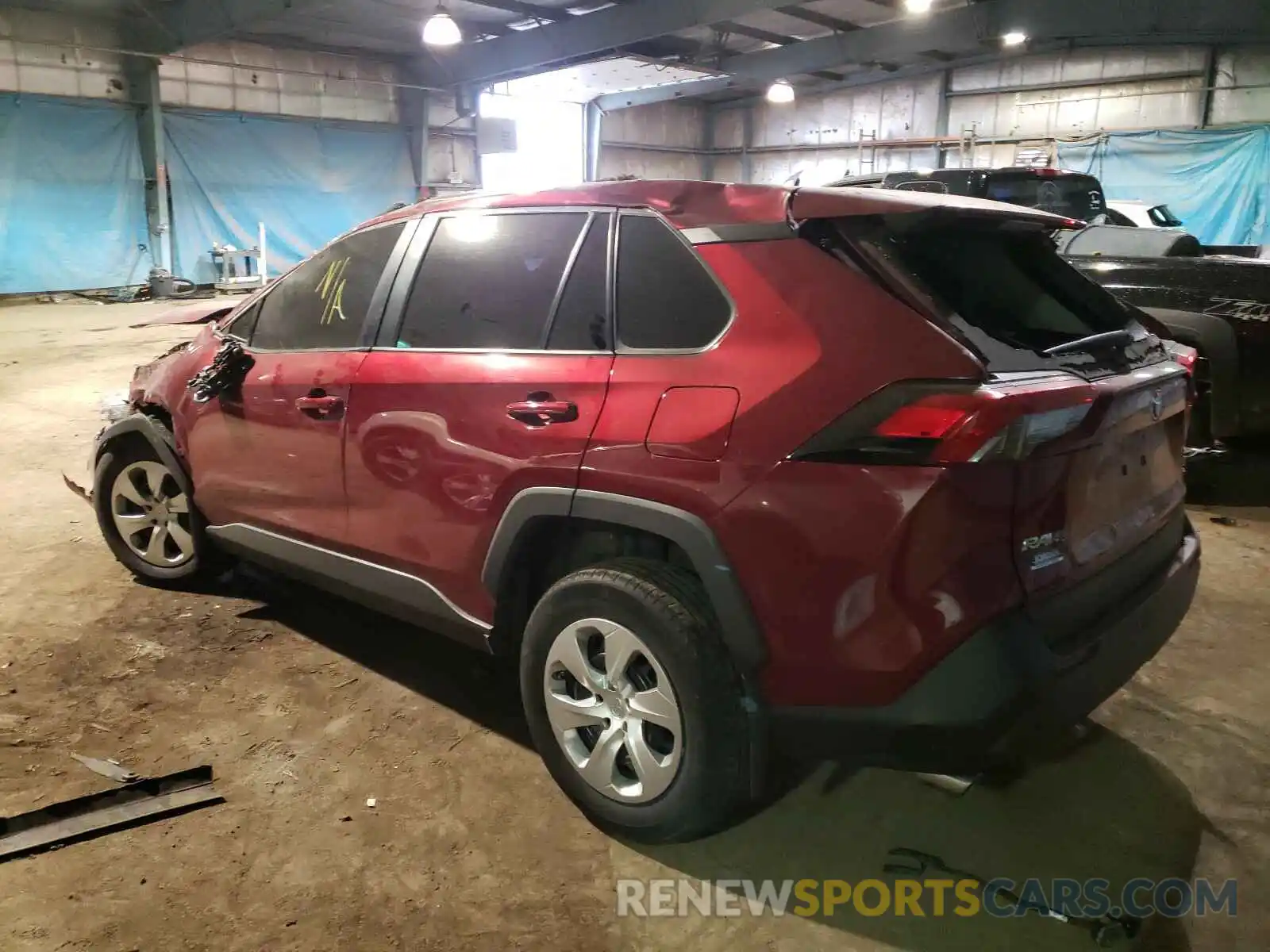 3 Photograph of a damaged car 2T3F1RFV0KC004855 TOYOTA RAV4 2019