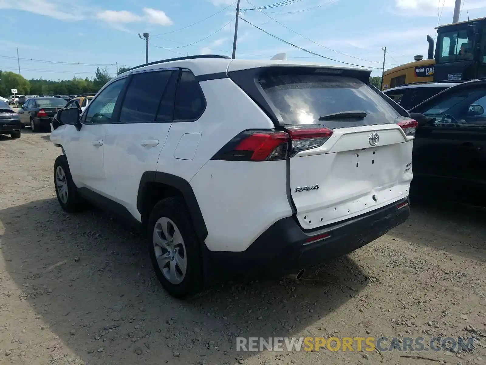 3 Photograph of a damaged car 2T3F1RFV0KC011773 TOYOTA RAV4 2019