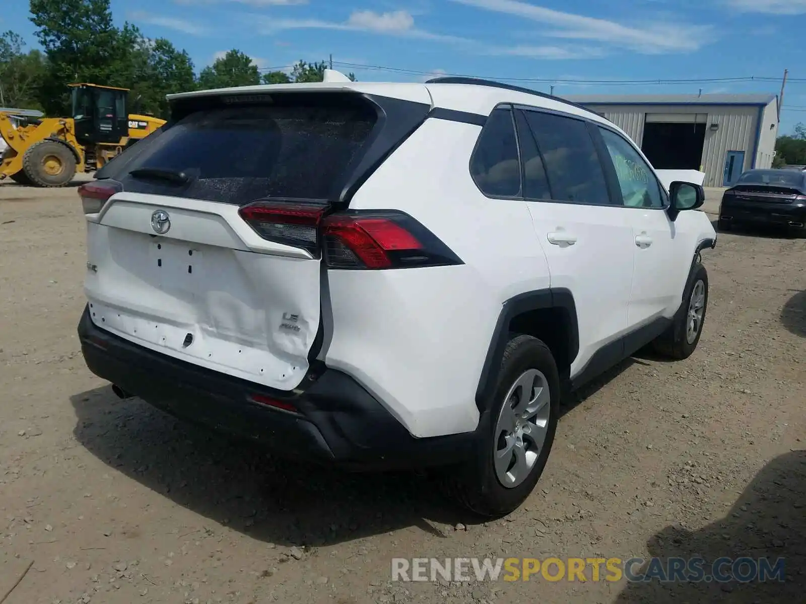 4 Photograph of a damaged car 2T3F1RFV0KC011773 TOYOTA RAV4 2019