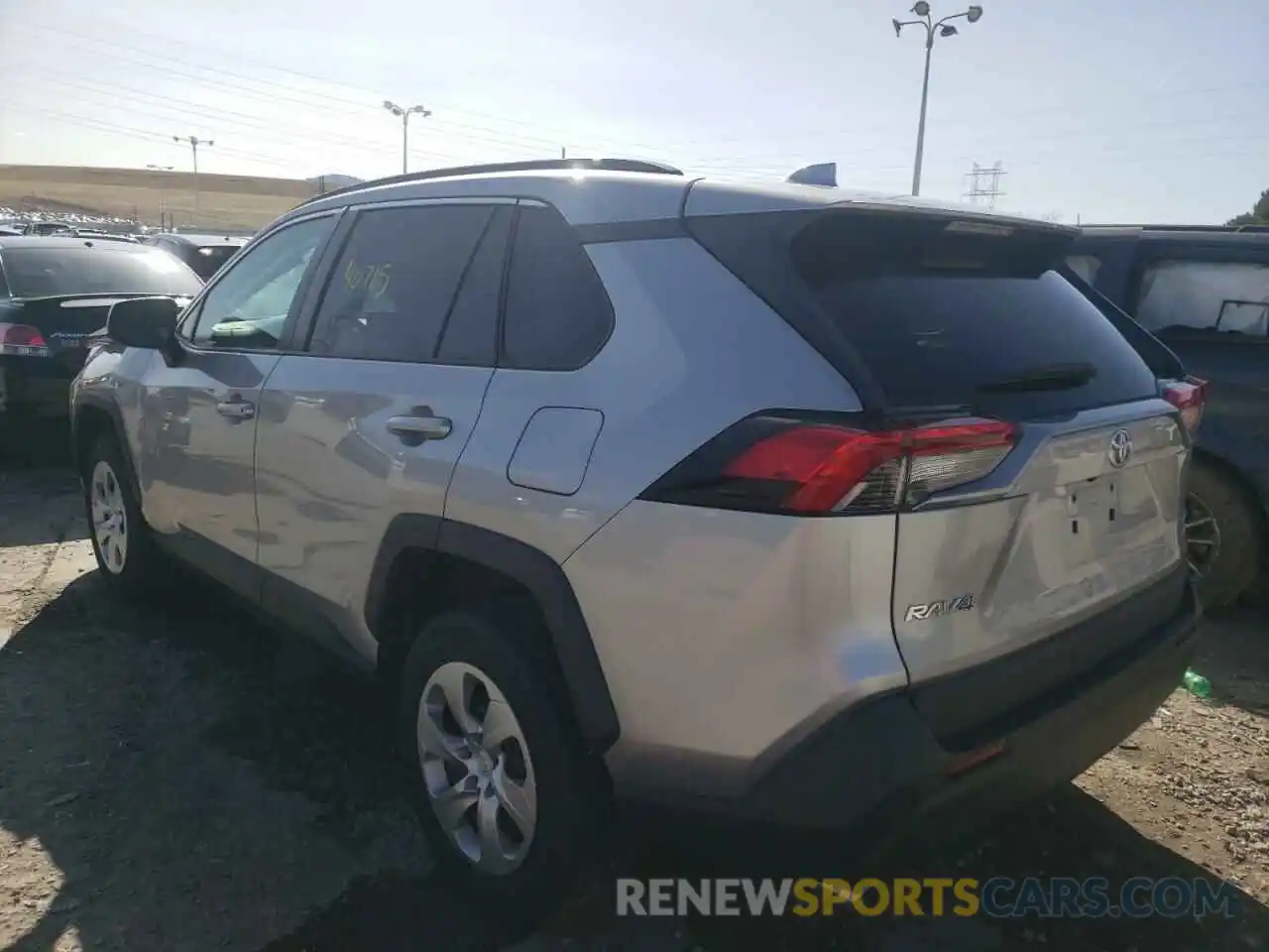 3 Photograph of a damaged car 2T3F1RFV0KC014060 TOYOTA RAV4 2019