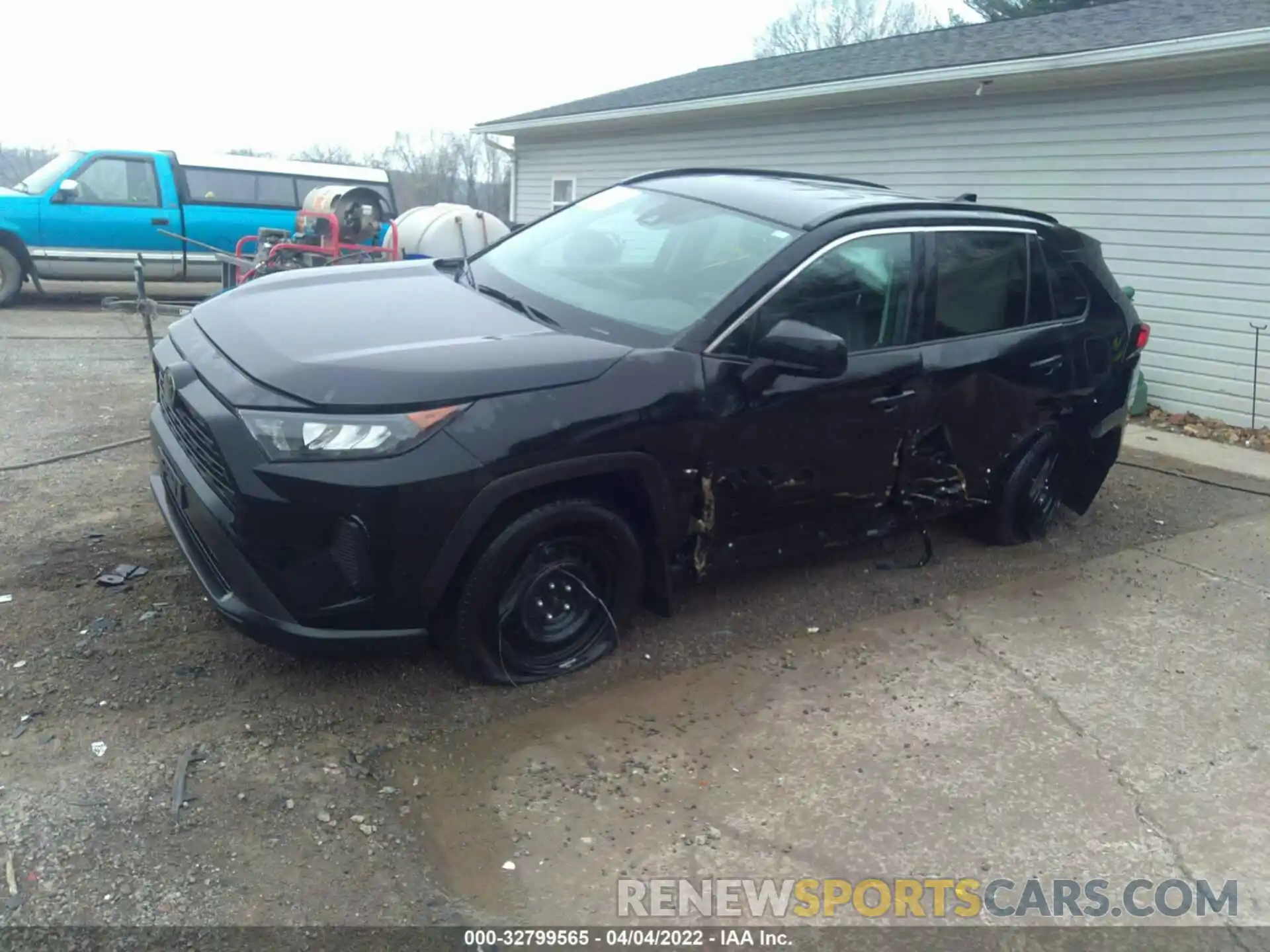 2 Photograph of a damaged car 2T3F1RFV0KC017878 TOYOTA RAV4 2019