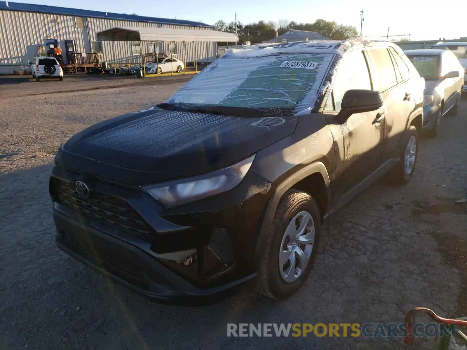 2 Photograph of a damaged car 2T3F1RFV0KC020960 TOYOTA RAV4 2019