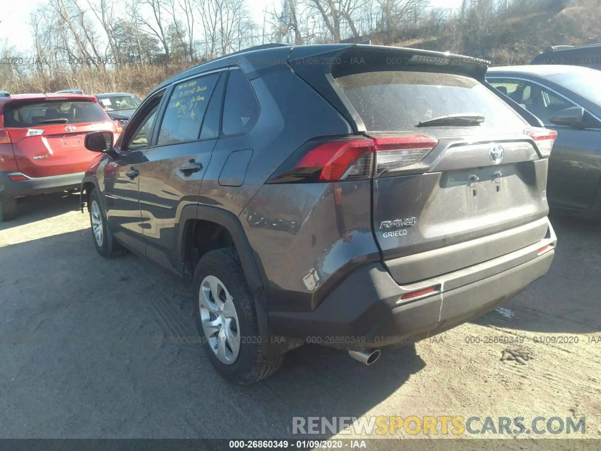 3 Photograph of a damaged car 2T3F1RFV0KC021977 TOYOTA RAV4 2019