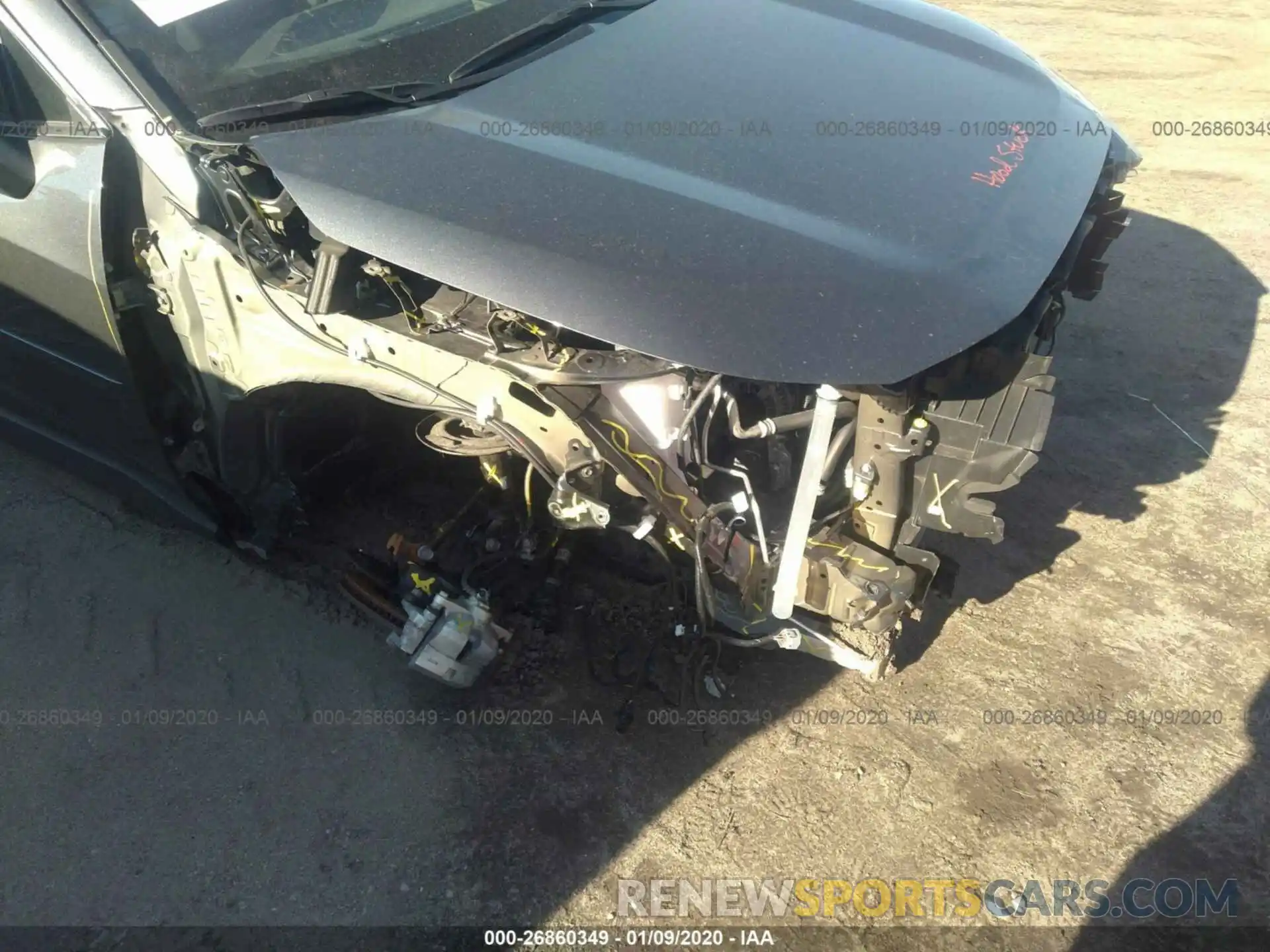 6 Photograph of a damaged car 2T3F1RFV0KC021977 TOYOTA RAV4 2019