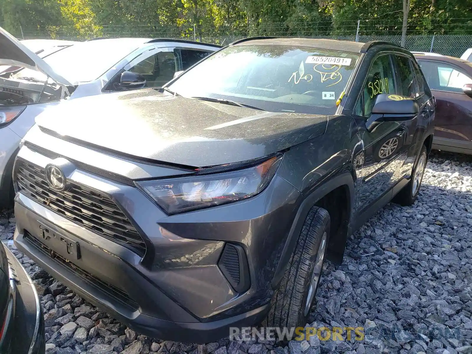 2 Photograph of a damaged car 2T3F1RFV0KC030601 TOYOTA RAV4 2019