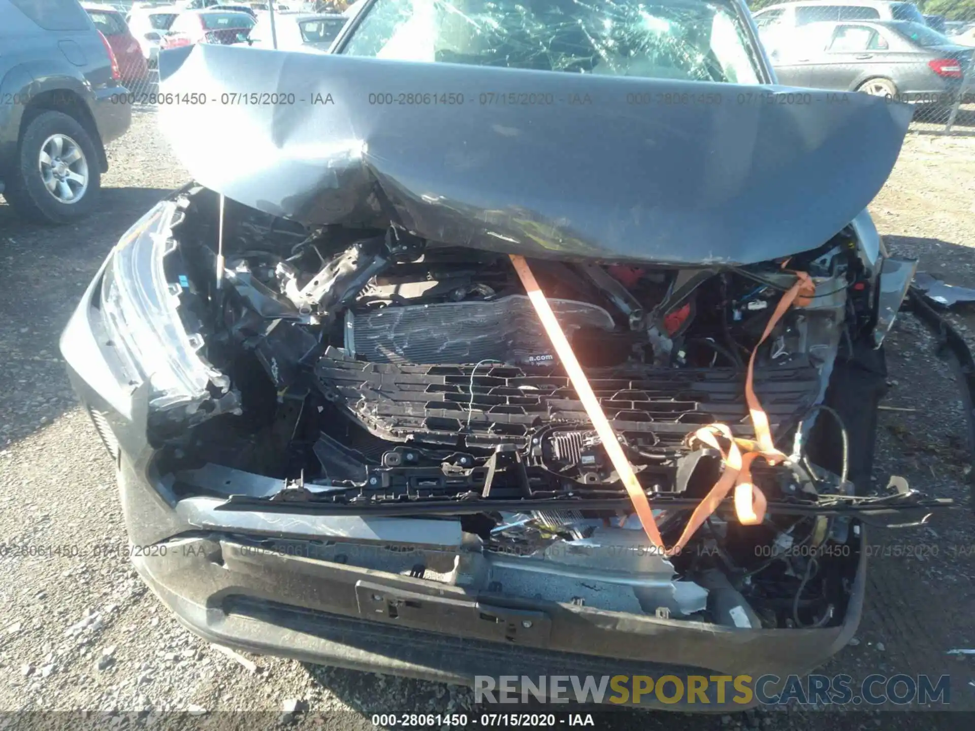 6 Photograph of a damaged car 2T3F1RFV0KC035412 TOYOTA RAV4 2019