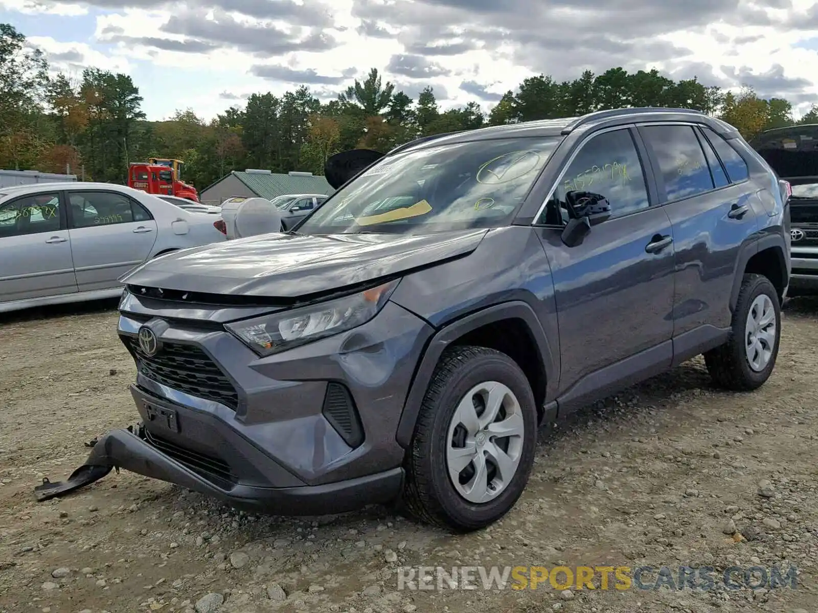 2 Фотография поврежденного автомобиля 2T3F1RFV0KC041419 TOYOTA RAV4 2019