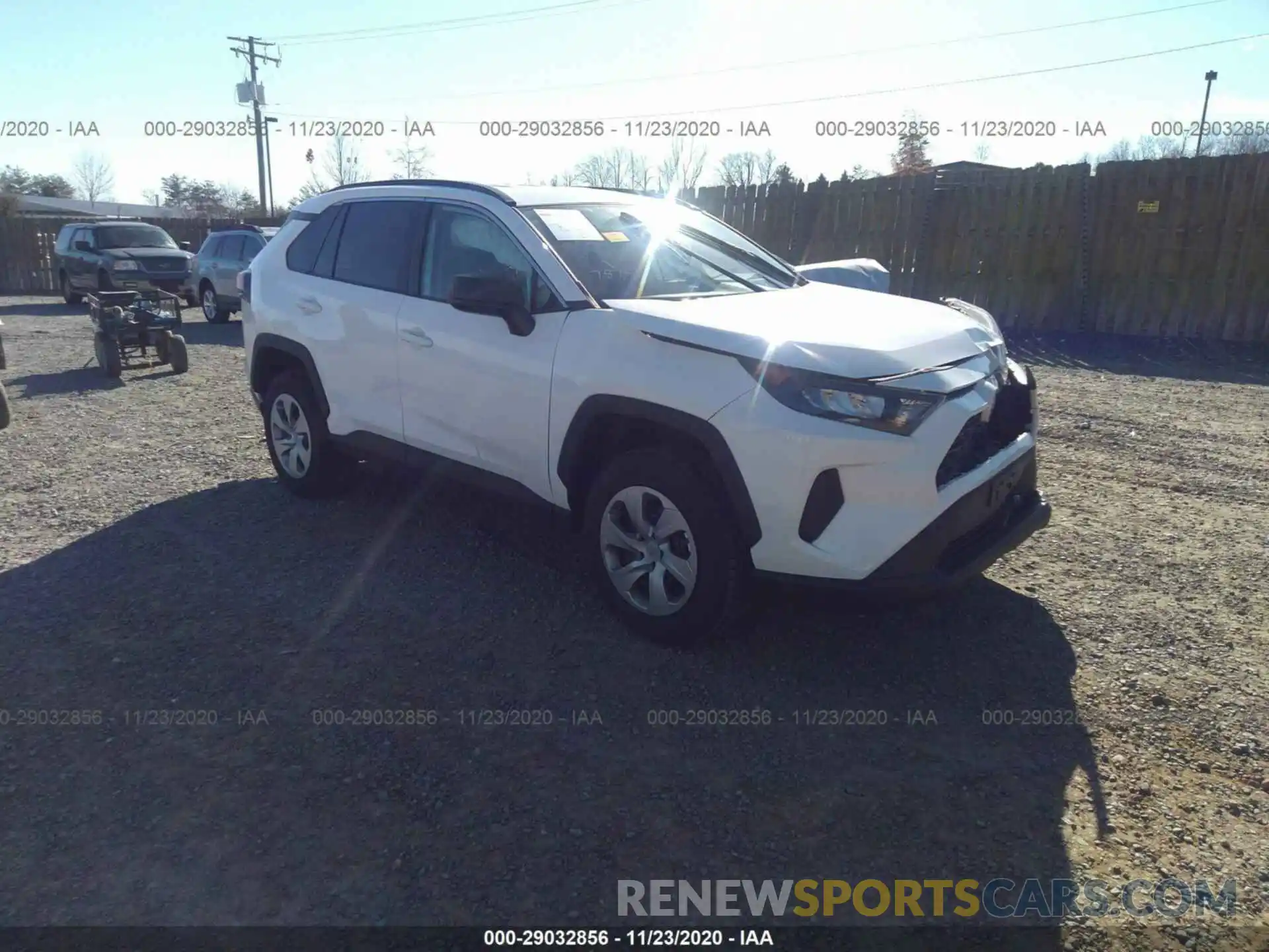 1 Photograph of a damaged car 2T3F1RFV0KC046314 TOYOTA RAV4 2019