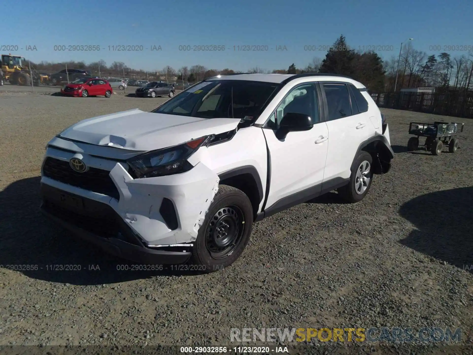 2 Photograph of a damaged car 2T3F1RFV0KC046314 TOYOTA RAV4 2019