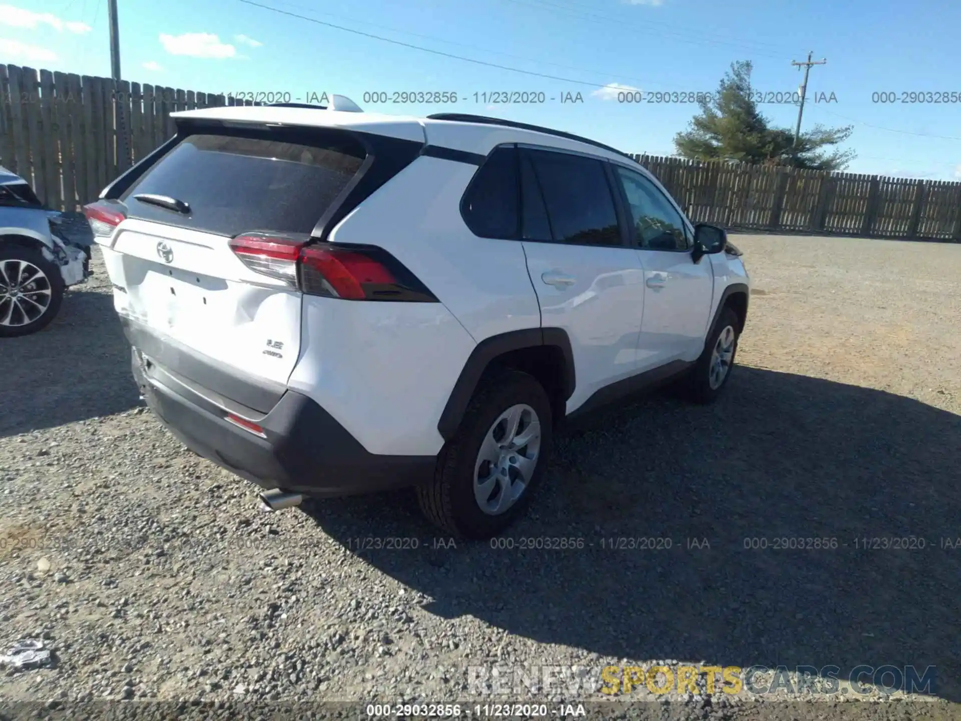 4 Photograph of a damaged car 2T3F1RFV0KC046314 TOYOTA RAV4 2019