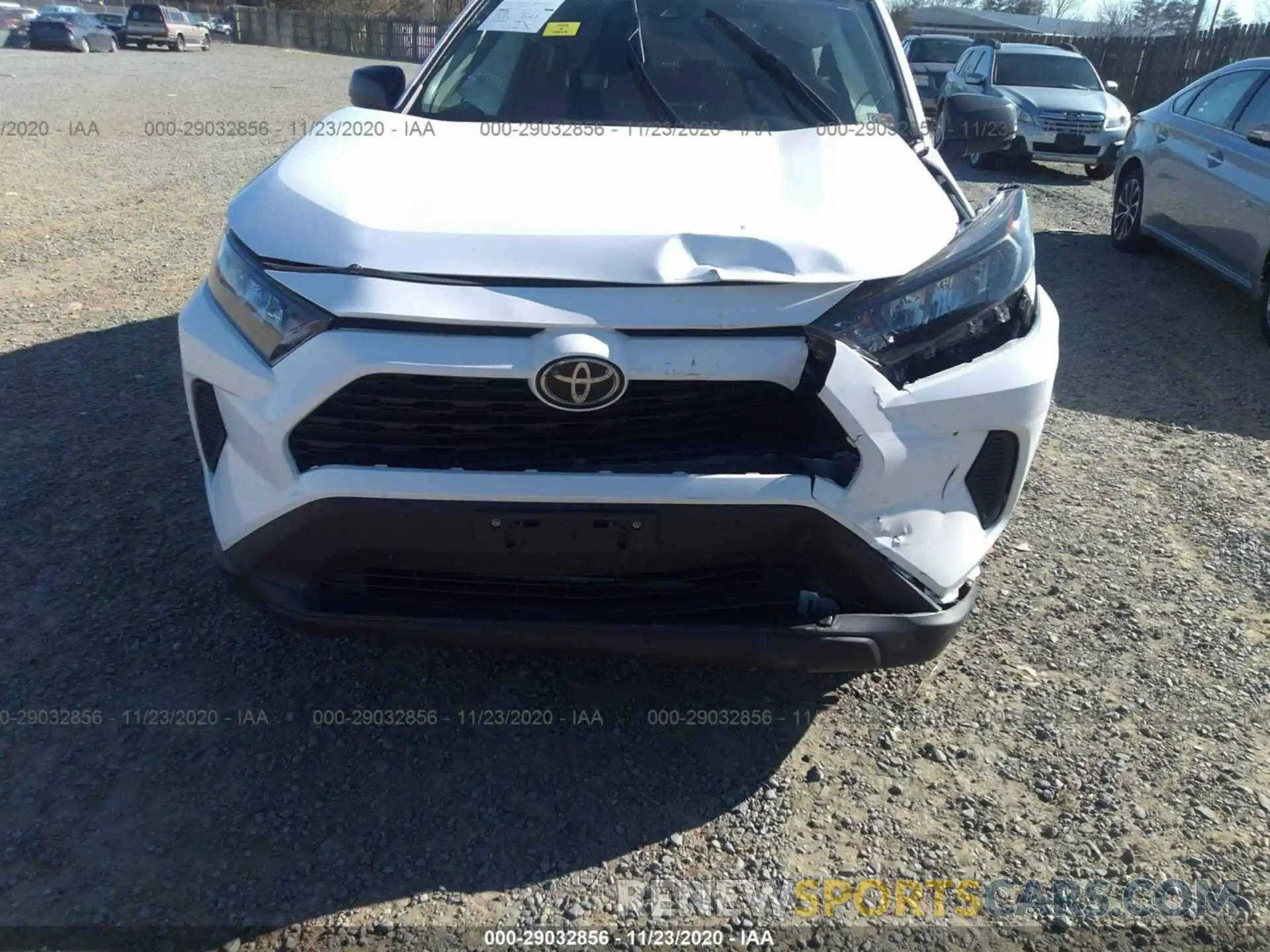 6 Photograph of a damaged car 2T3F1RFV0KC046314 TOYOTA RAV4 2019