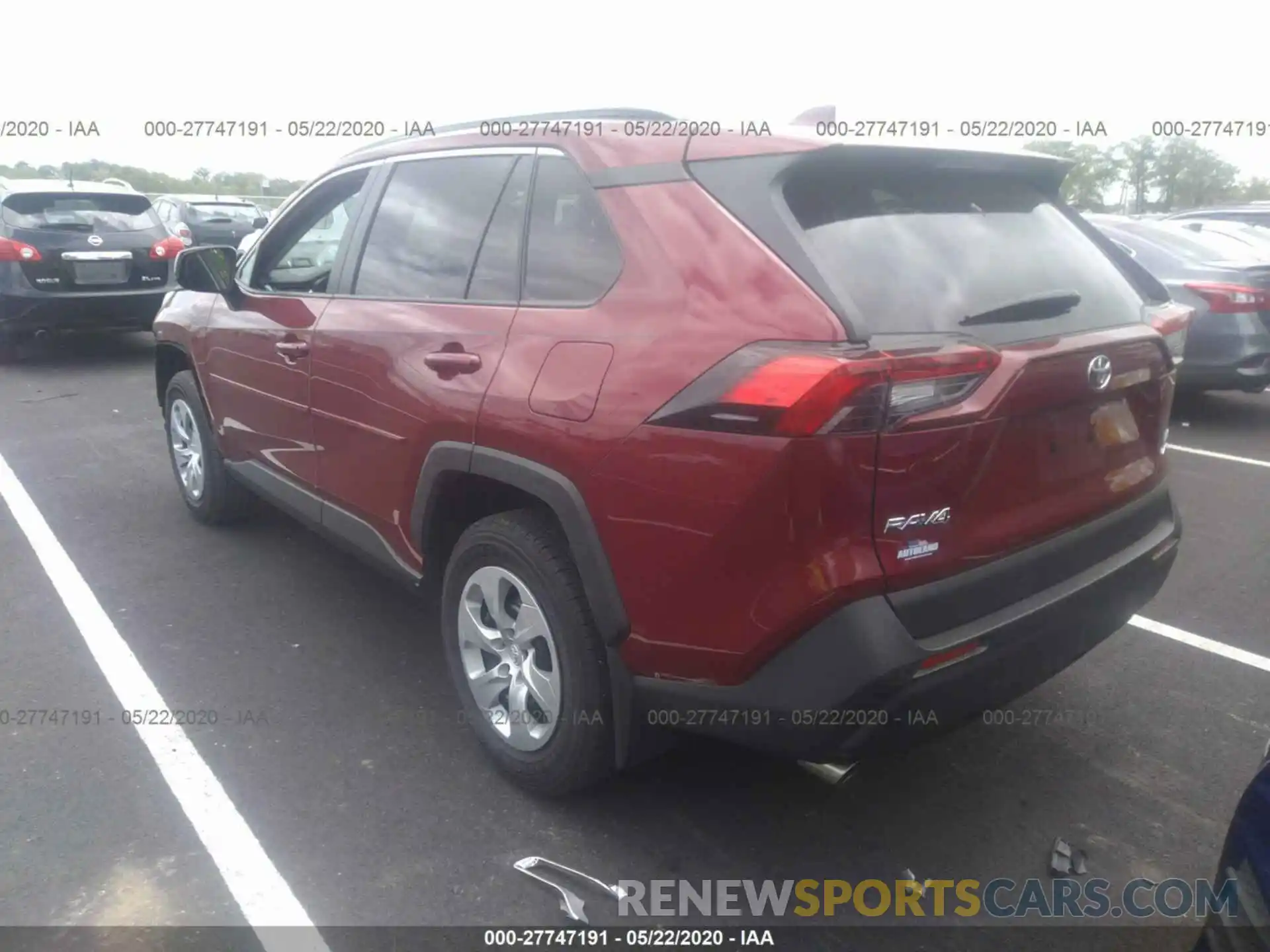 3 Photograph of a damaged car 2T3F1RFV0KC051884 TOYOTA RAV4 2019