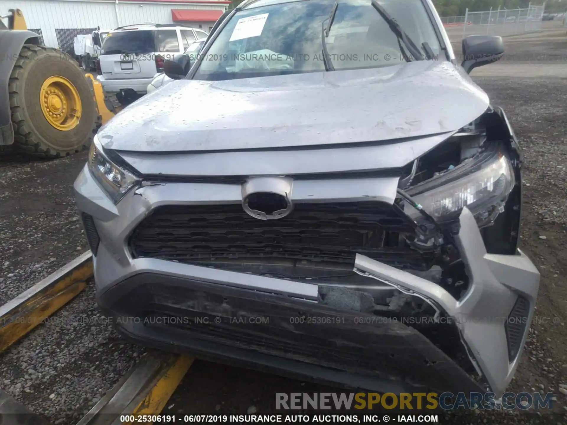 6 Photograph of a damaged car 2T3F1RFV0KW007186 TOYOTA RAV4 2019