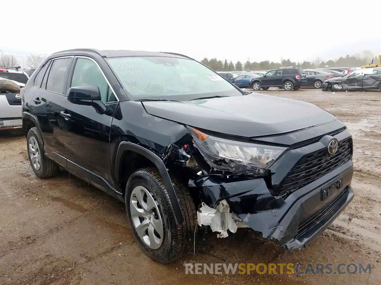 1 Фотография поврежденного автомобиля 2T3F1RFV0KW015658 TOYOTA RAV4 2019