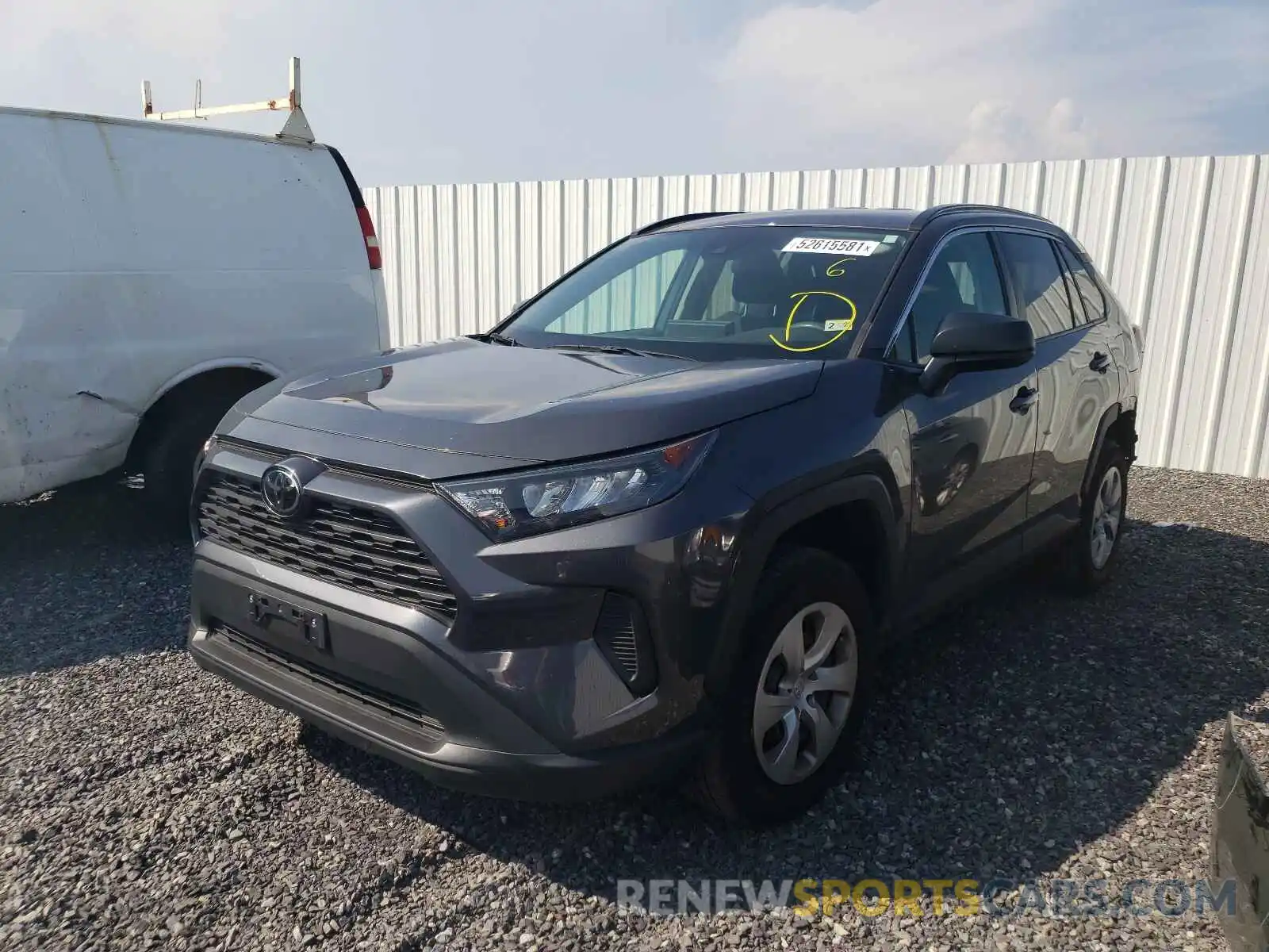 2 Photograph of a damaged car 2T3F1RFV0KW026546 TOYOTA RAV4 2019