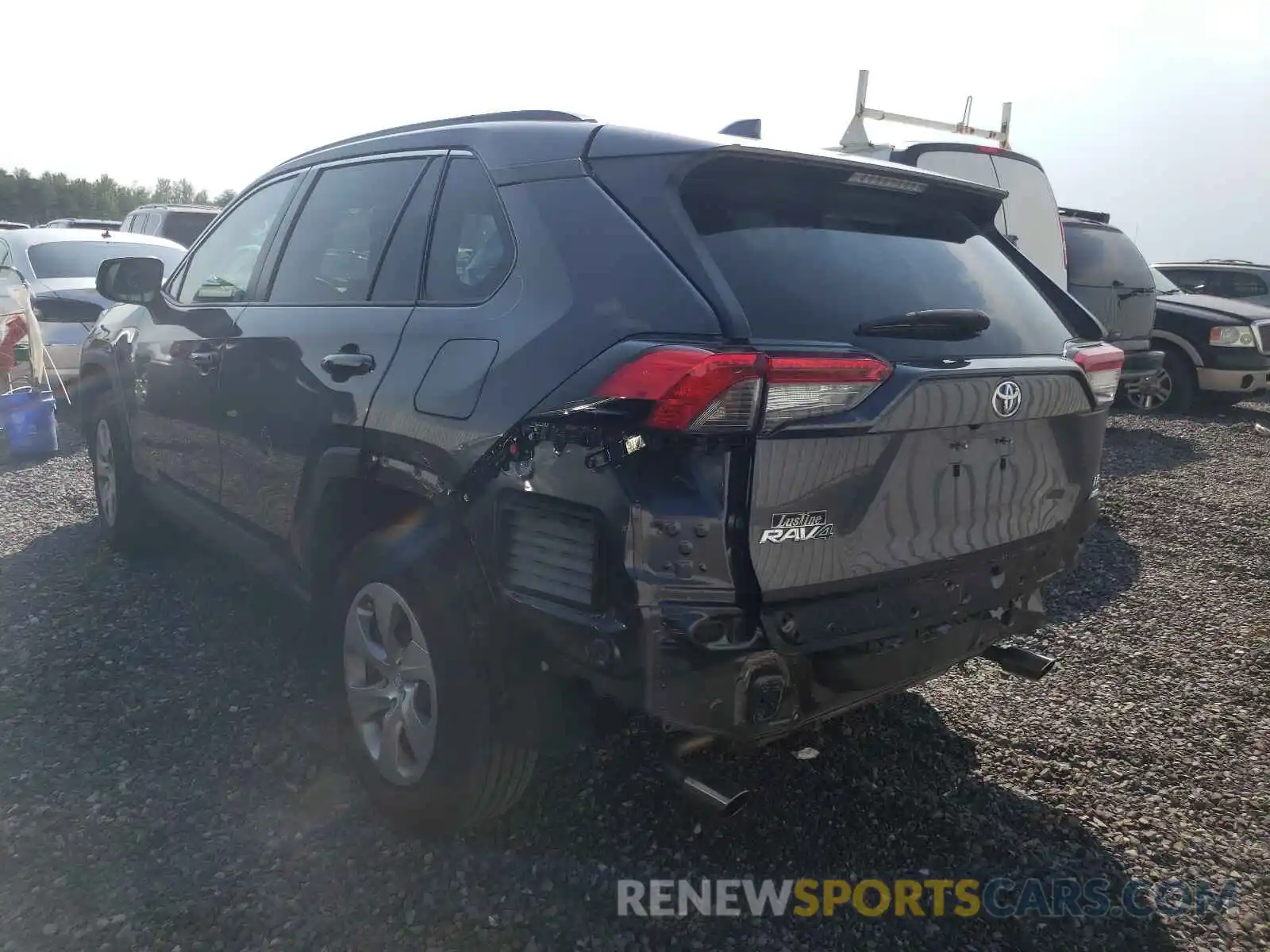 3 Photograph of a damaged car 2T3F1RFV0KW026546 TOYOTA RAV4 2019