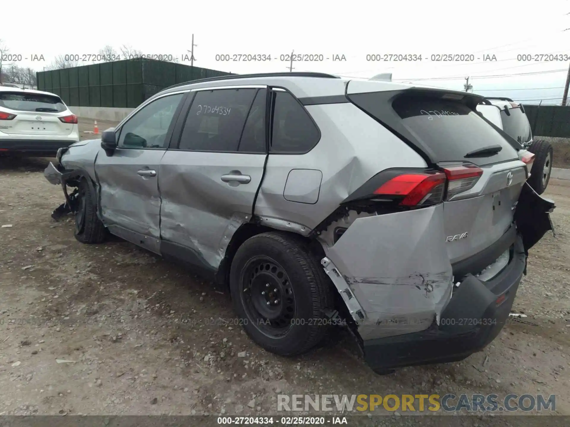 3 Фотография поврежденного автомобиля 2T3F1RFV0KW046246 TOYOTA RAV4 2019