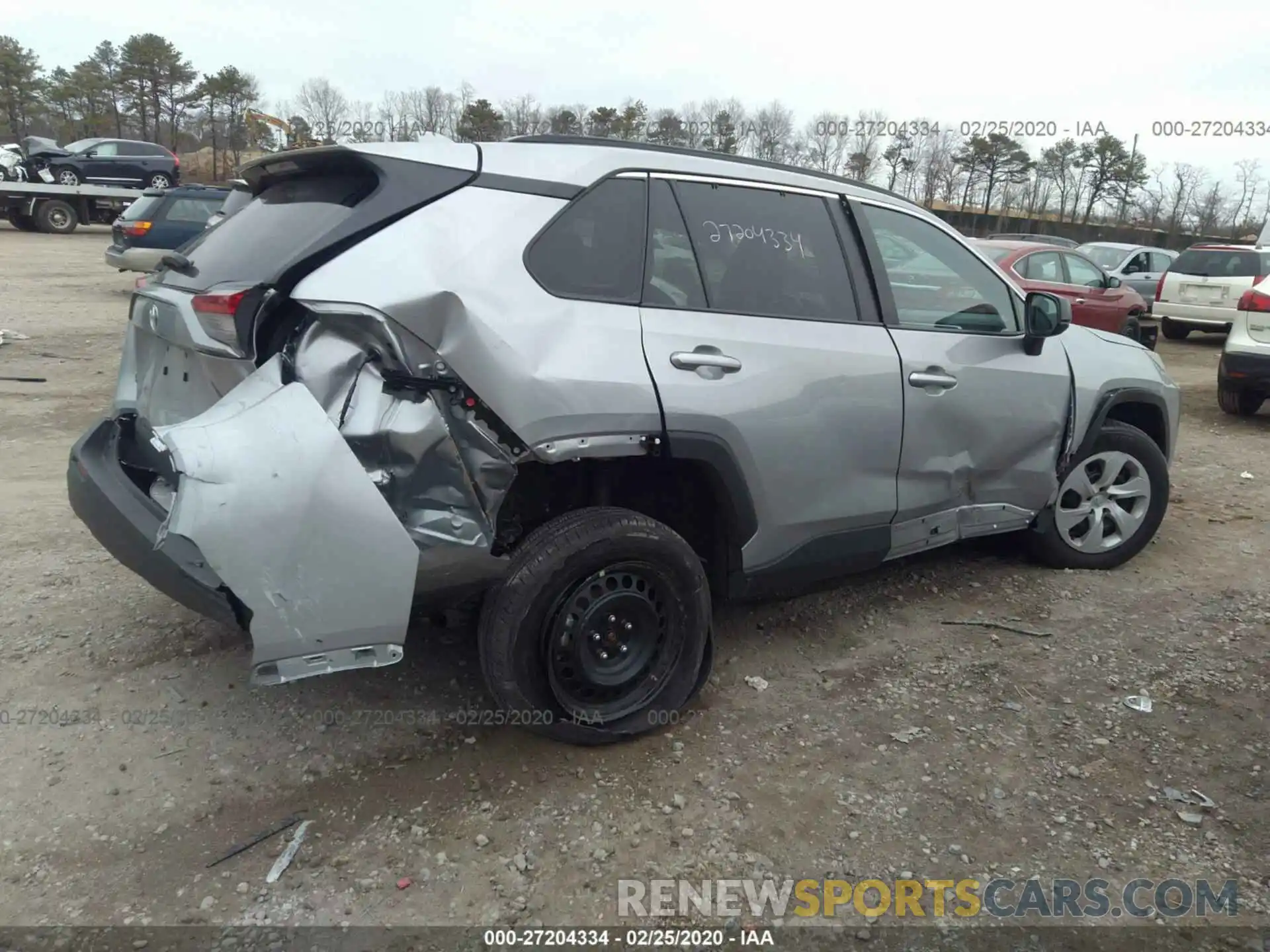 4 Фотография поврежденного автомобиля 2T3F1RFV0KW046246 TOYOTA RAV4 2019