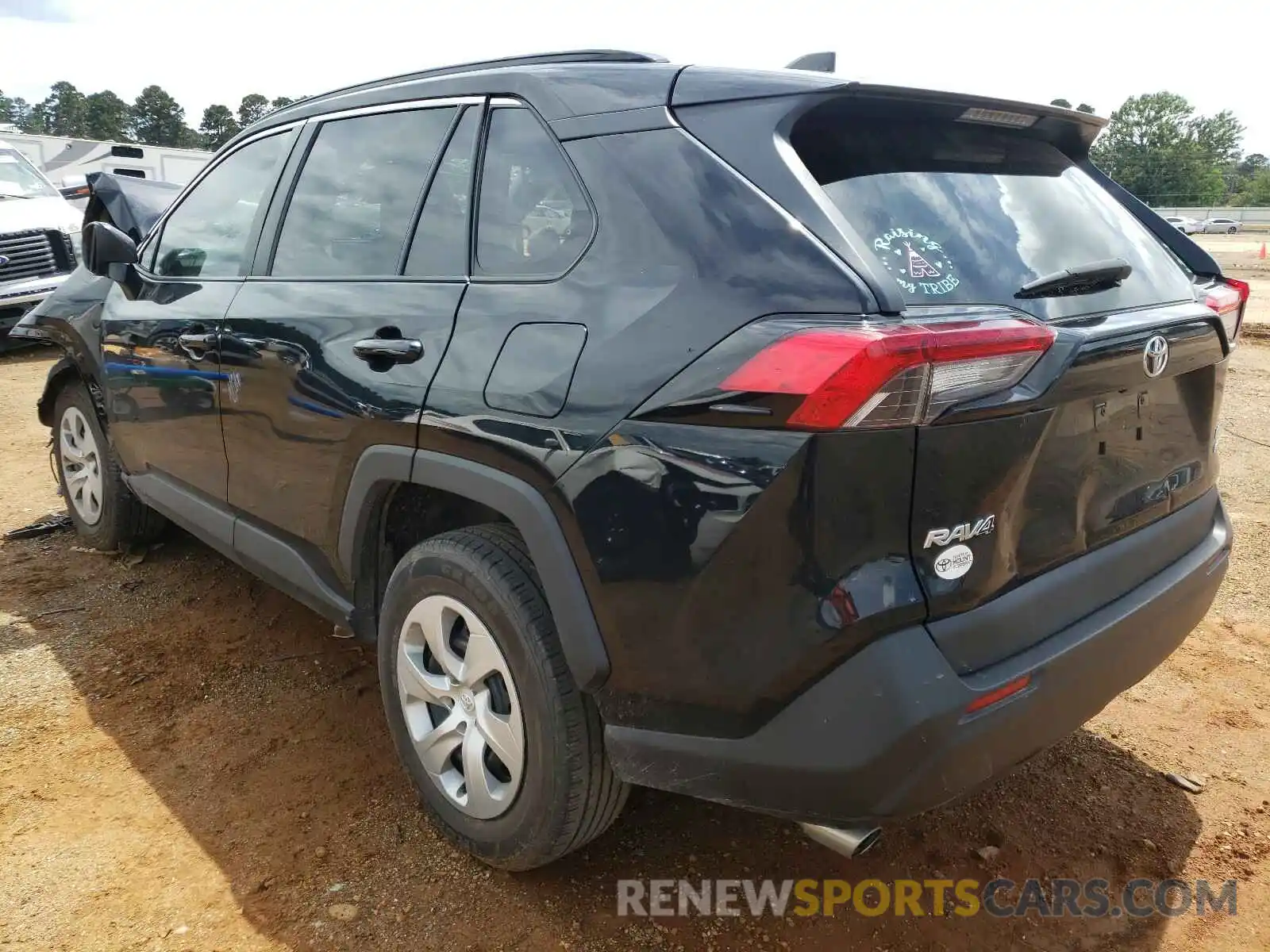 3 Photograph of a damaged car 2T3F1RFV0KW054623 TOYOTA RAV4 2019