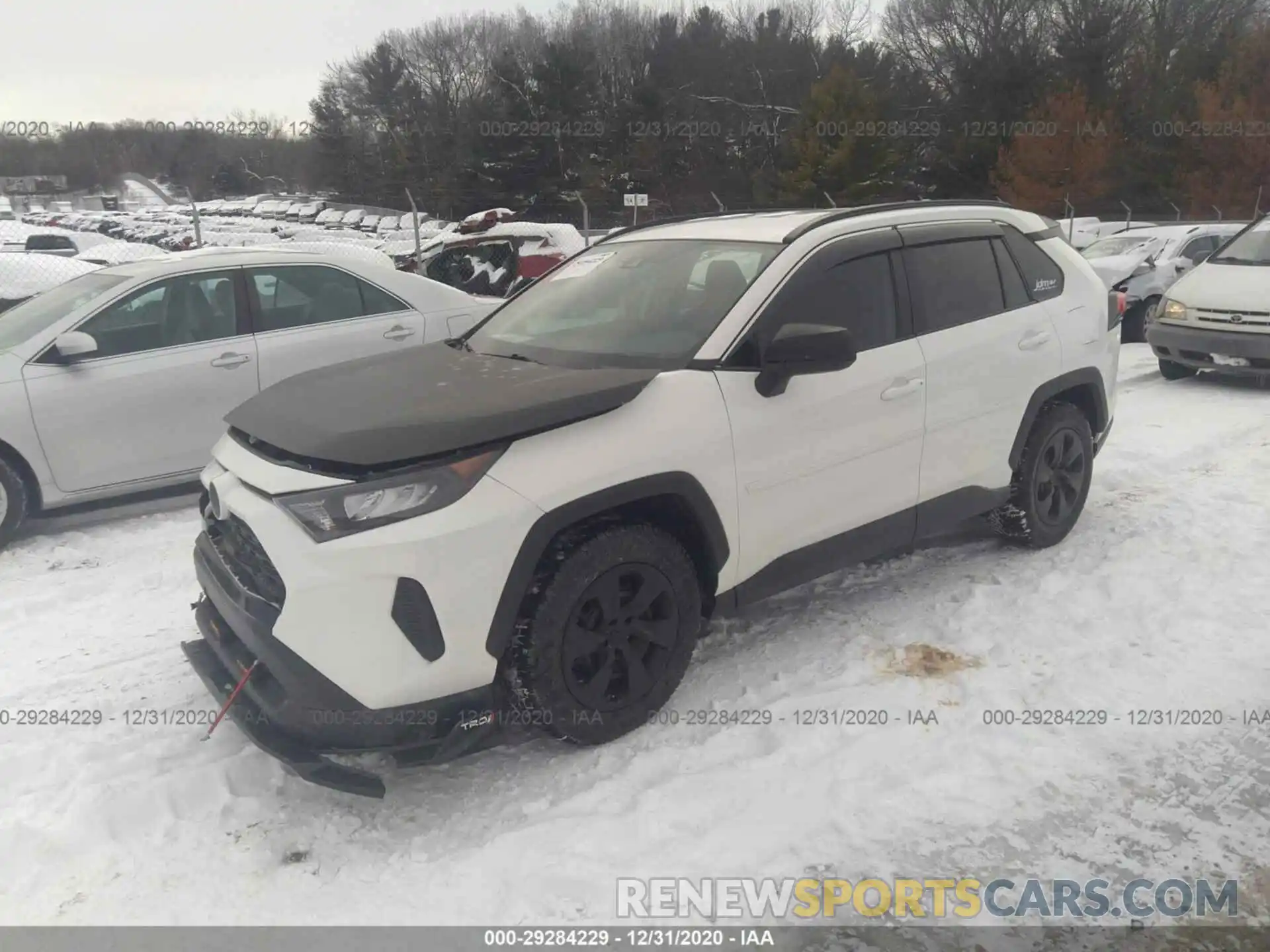 2 Photograph of a damaged car 2T3F1RFV0KW056176 TOYOTA RAV4 2019